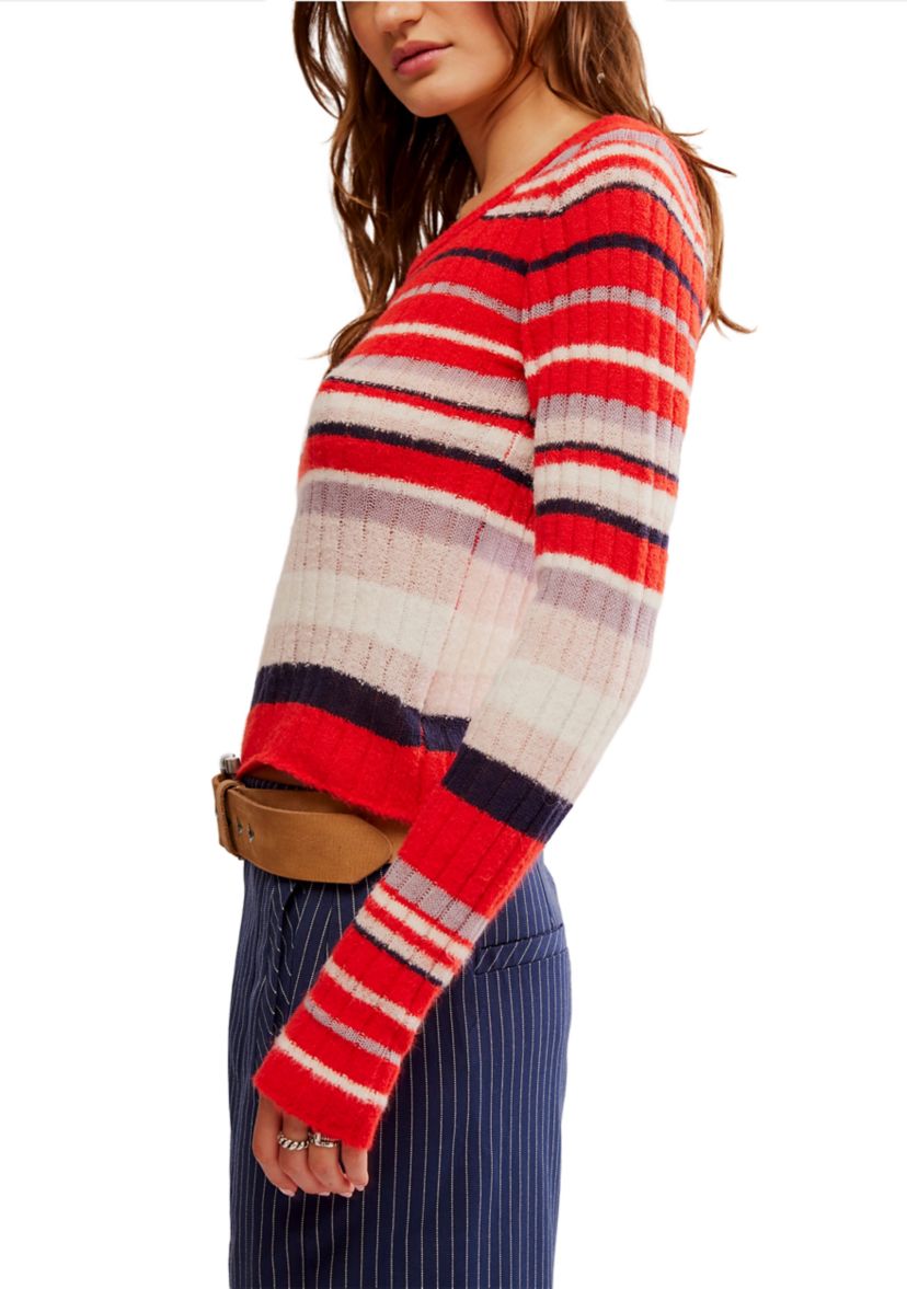 Lumen Stripe Pullover