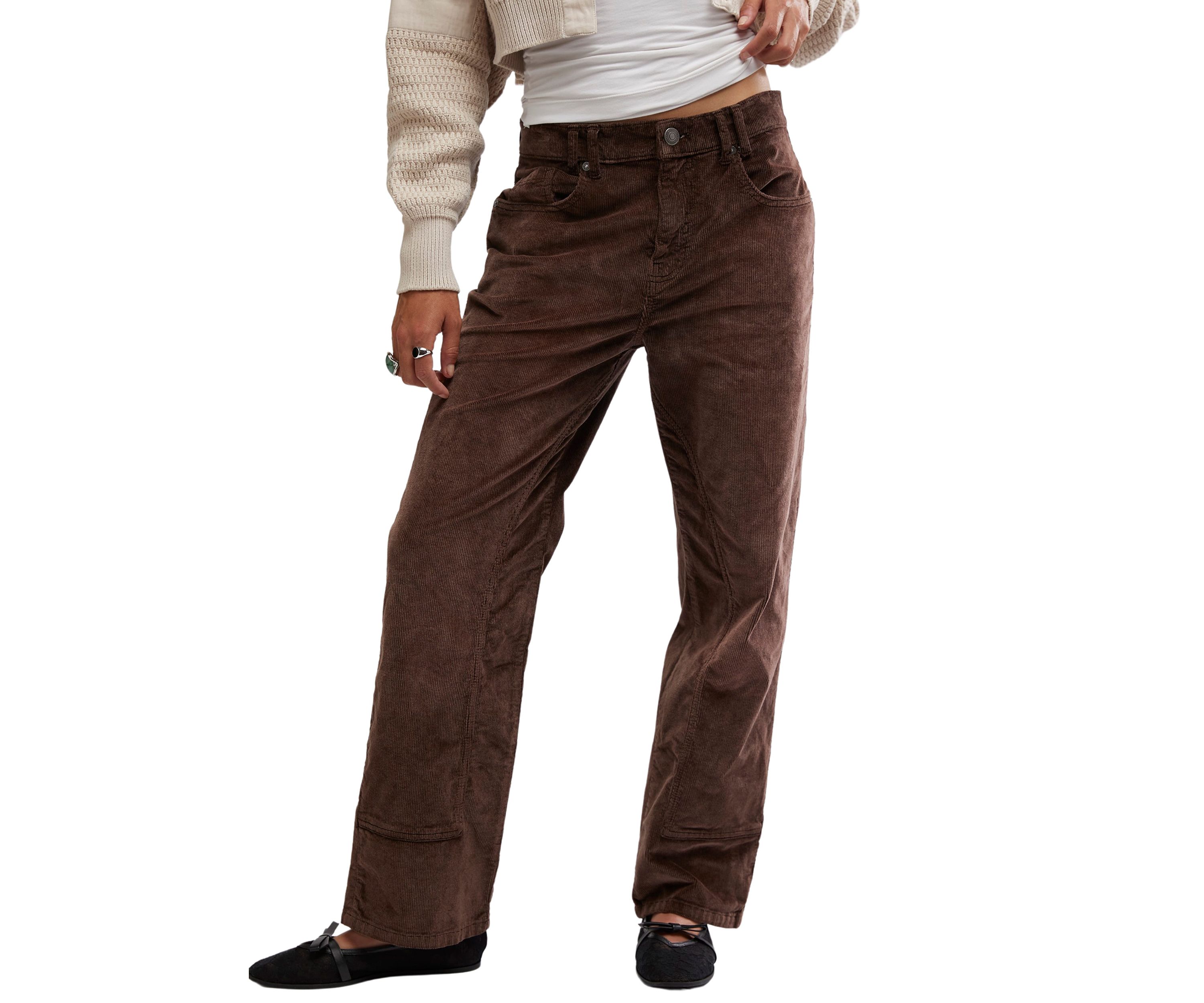 We the Free Risk Taker Mid Rise Corduroy Jeans
