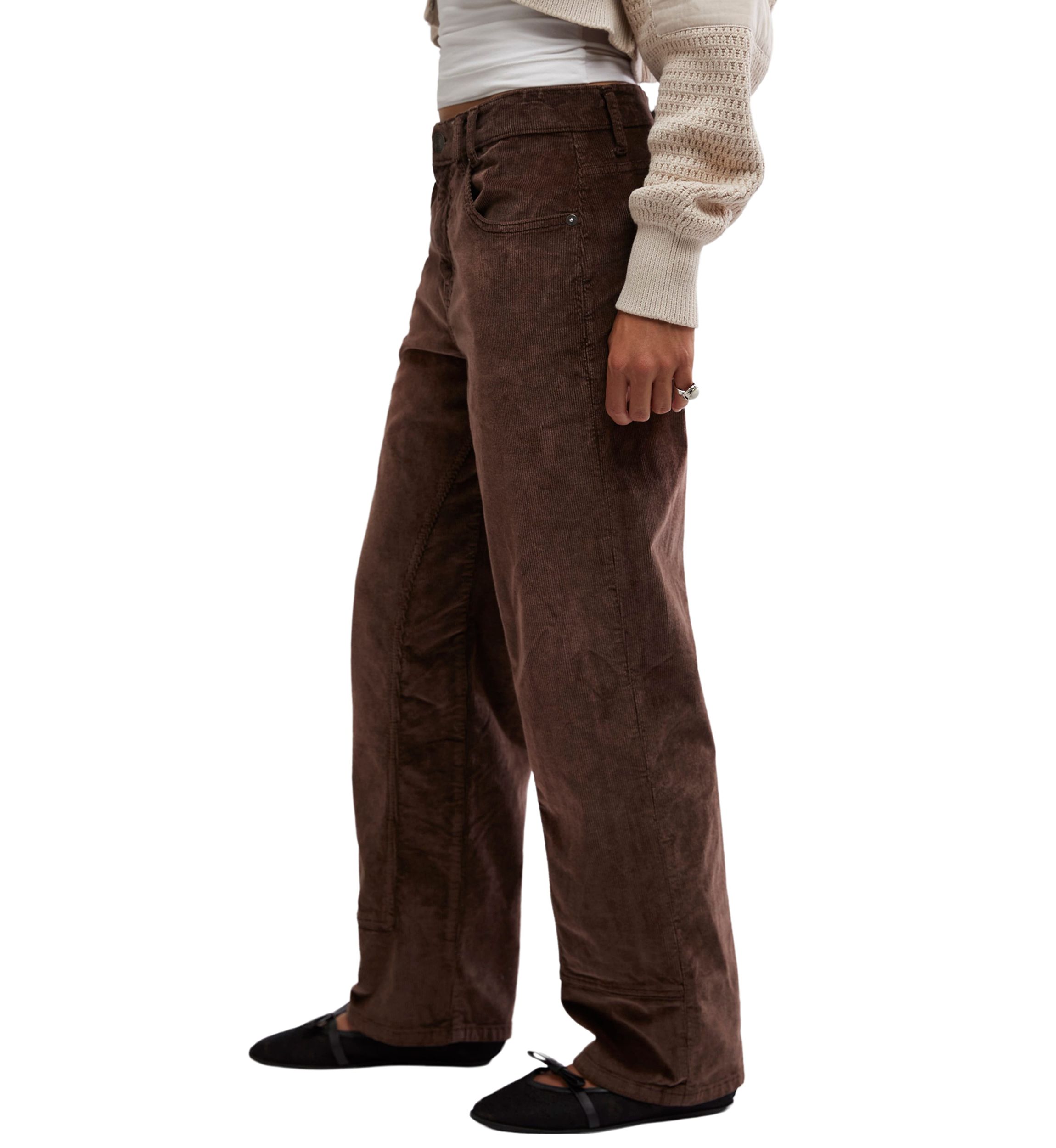 We the Free Risk Taker Mid Rise Corduroy Jeans