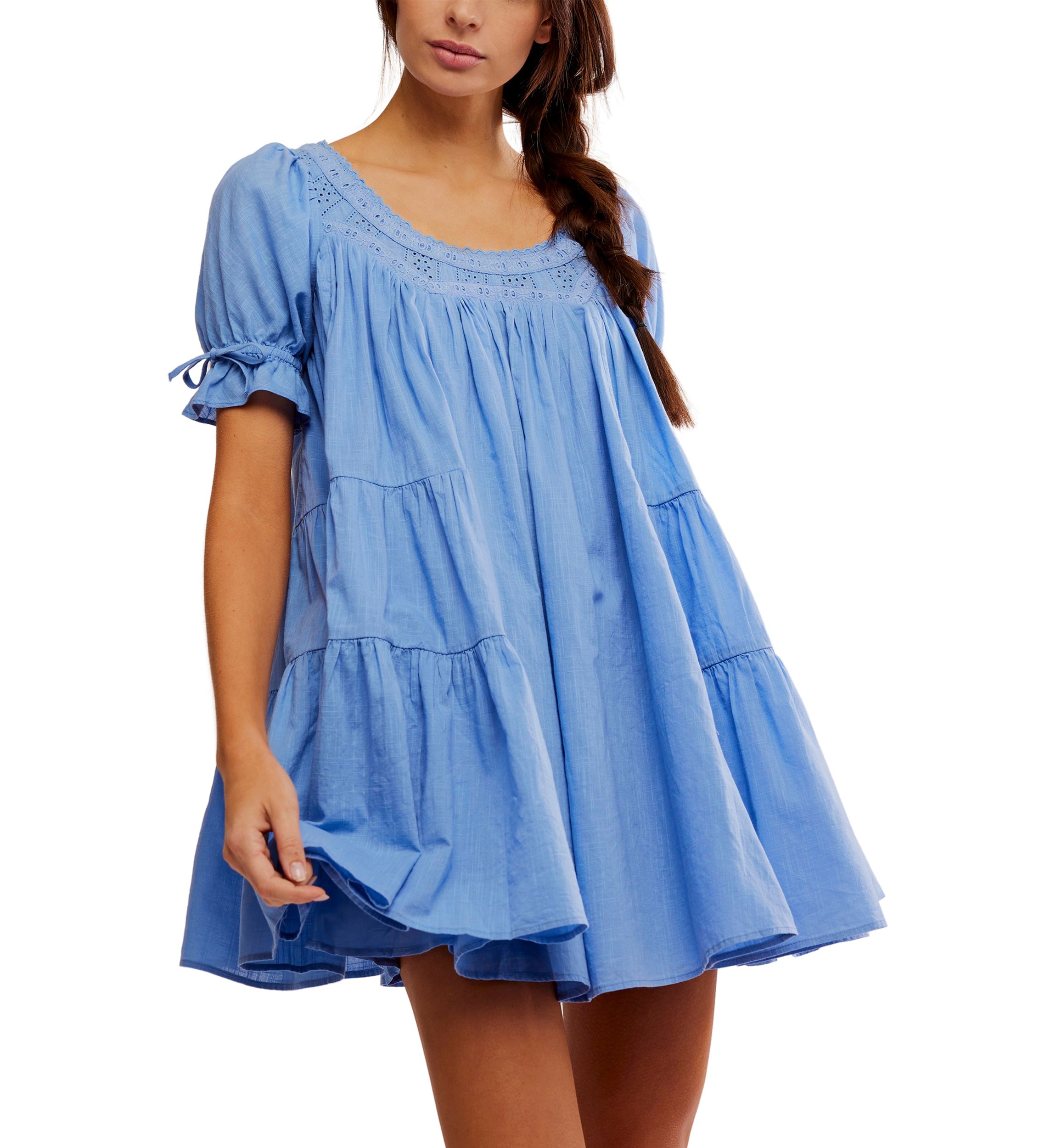 Free People Sandy Shores Babydoll Dress | Belk