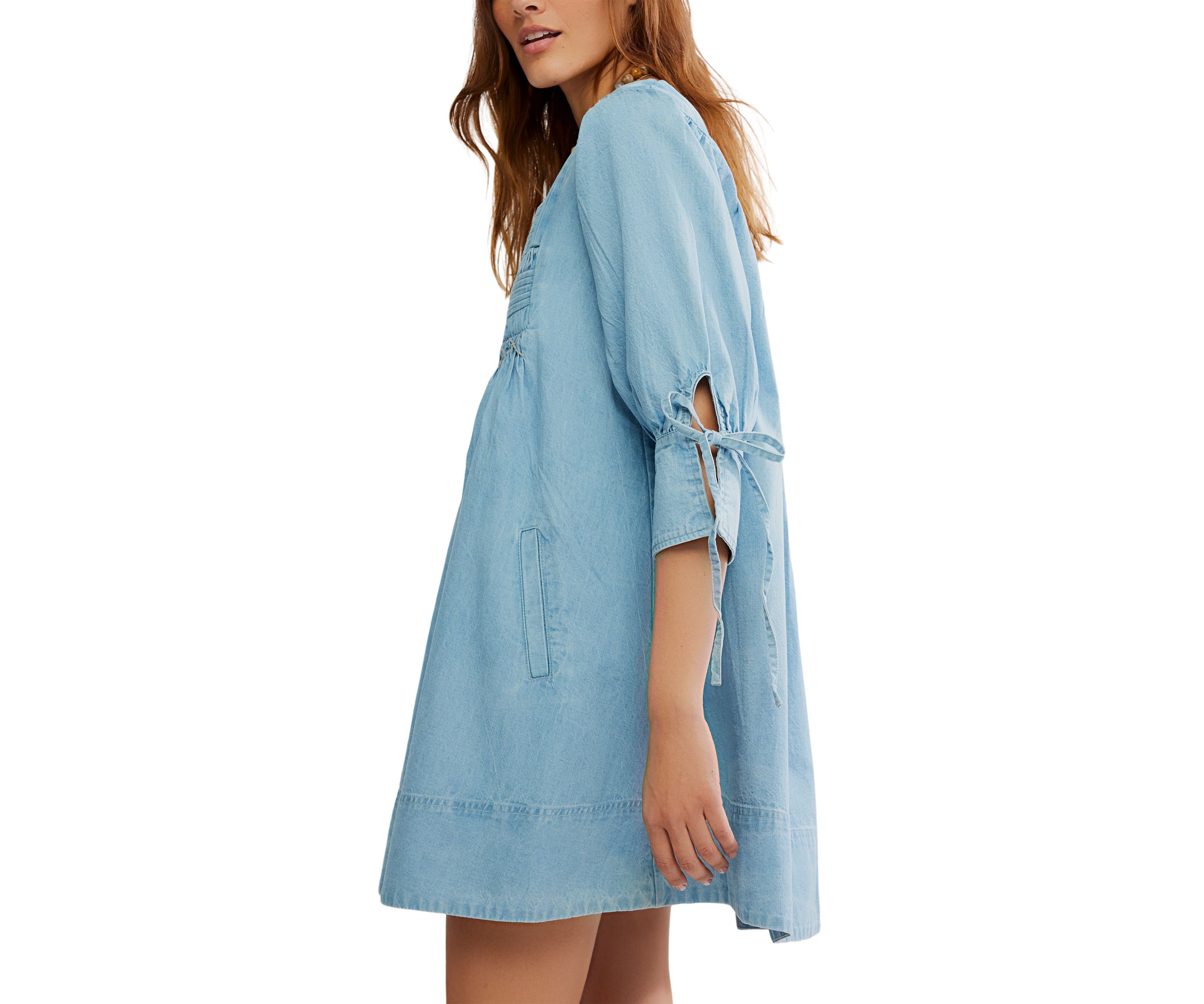 Womens Senora Denim Mini Dress