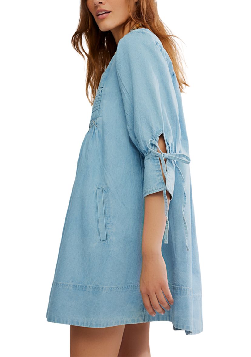 Womens Senora Denim Mini Dress