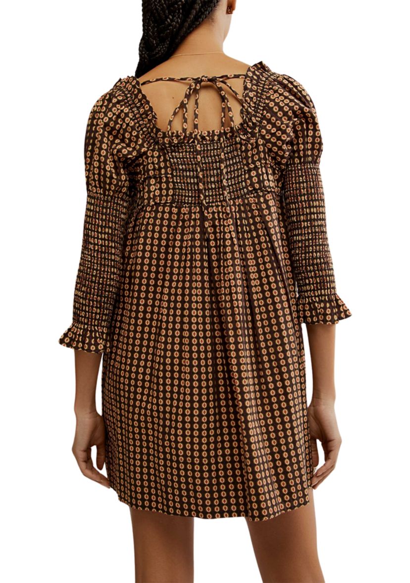 Star Dip Mini Dress