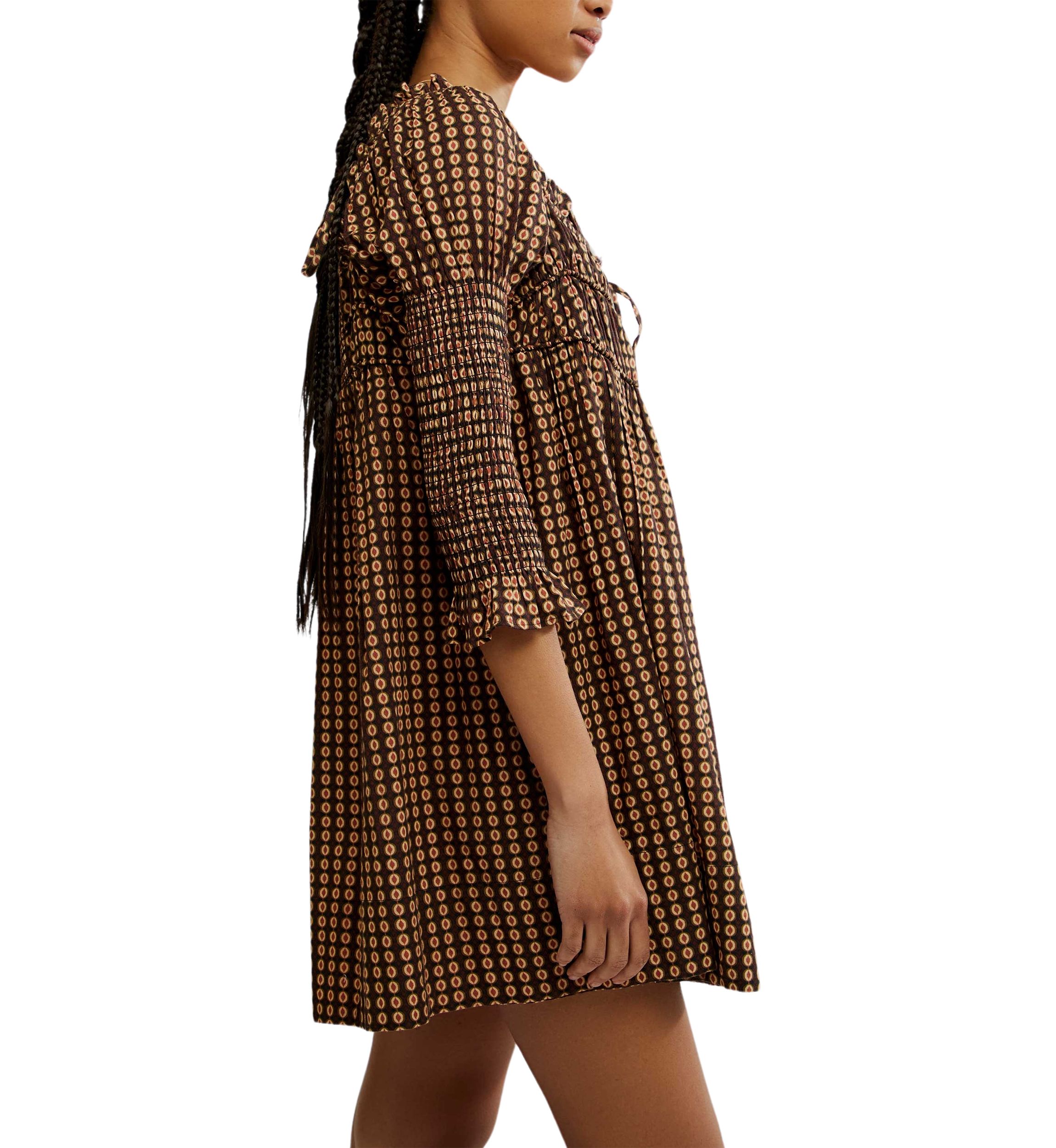 Star Dip Mini Dress