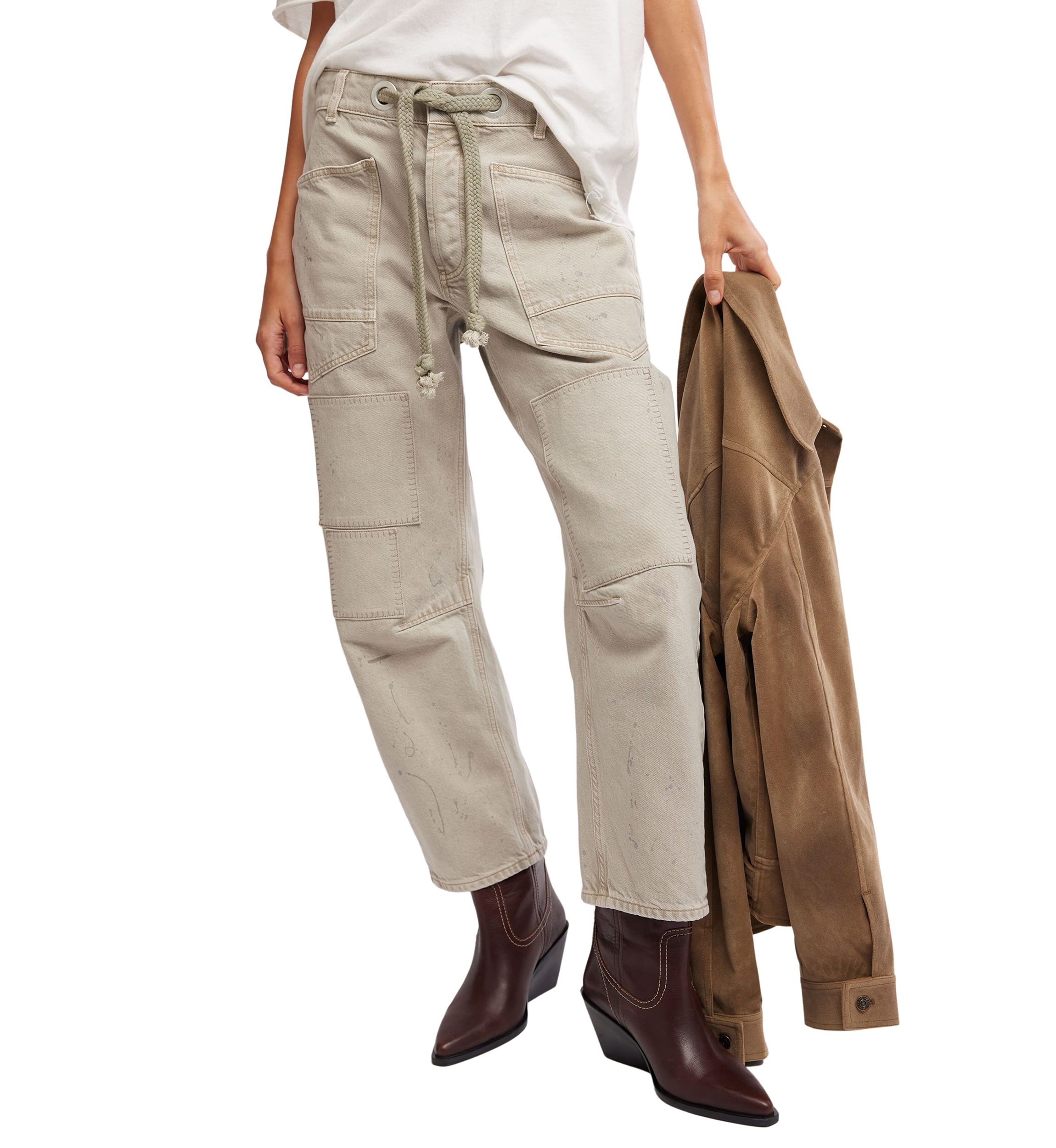 We The Free Moxie  Low-Slung Barrel Jeans