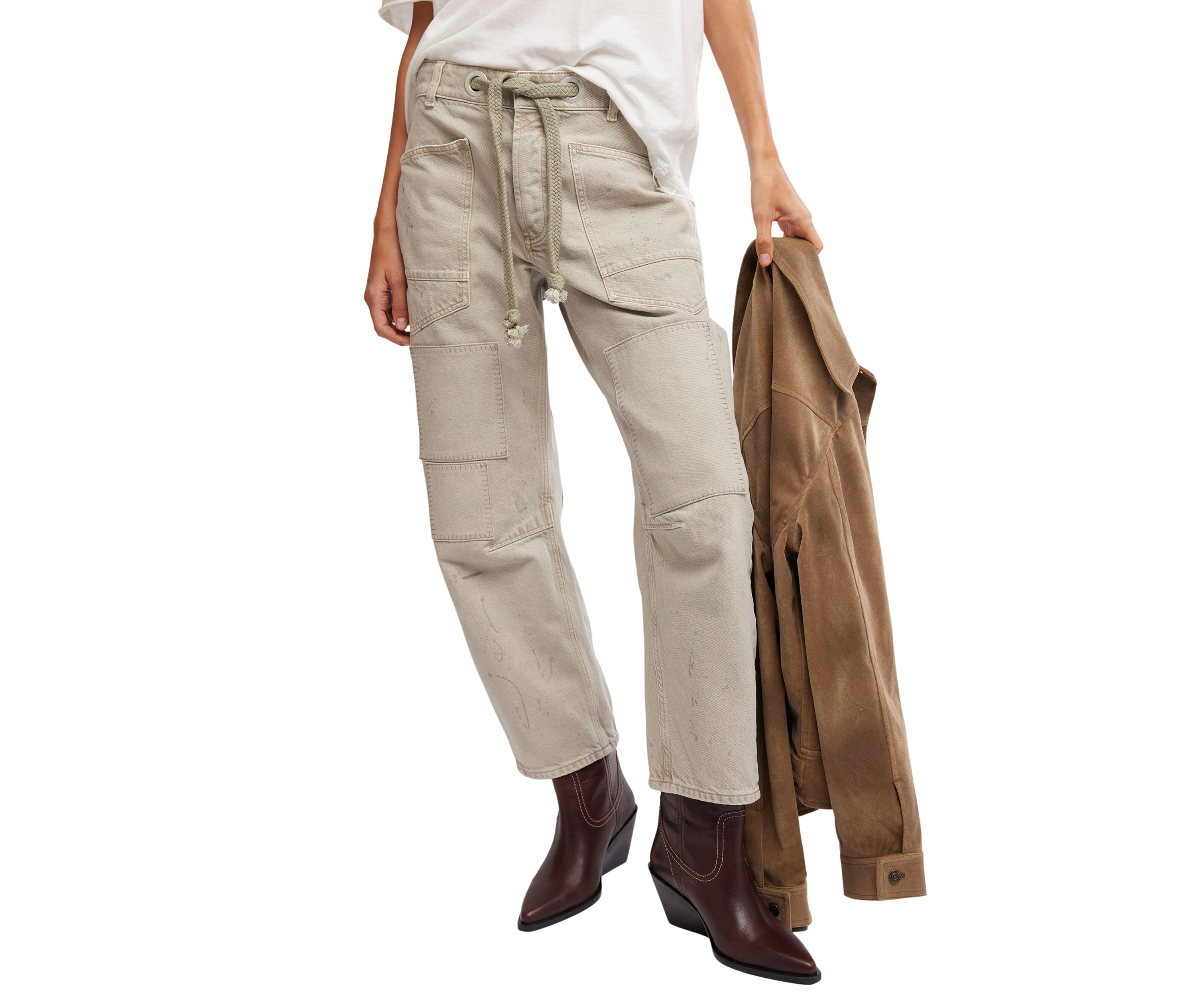 We The Free Moxie  Low-Slung Barrel Jeans