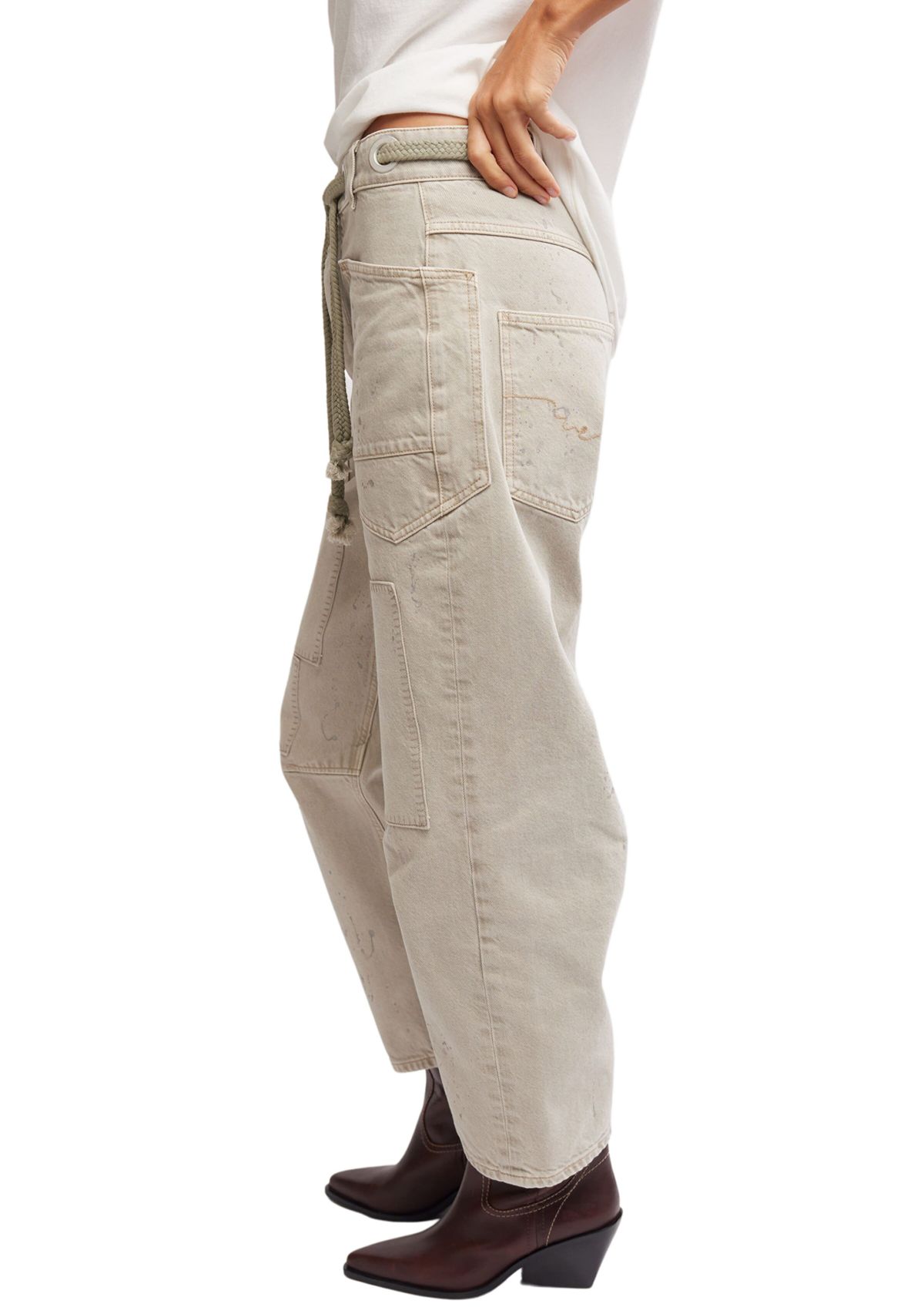 We The Free Moxie  Low-Slung Barrel Jeans