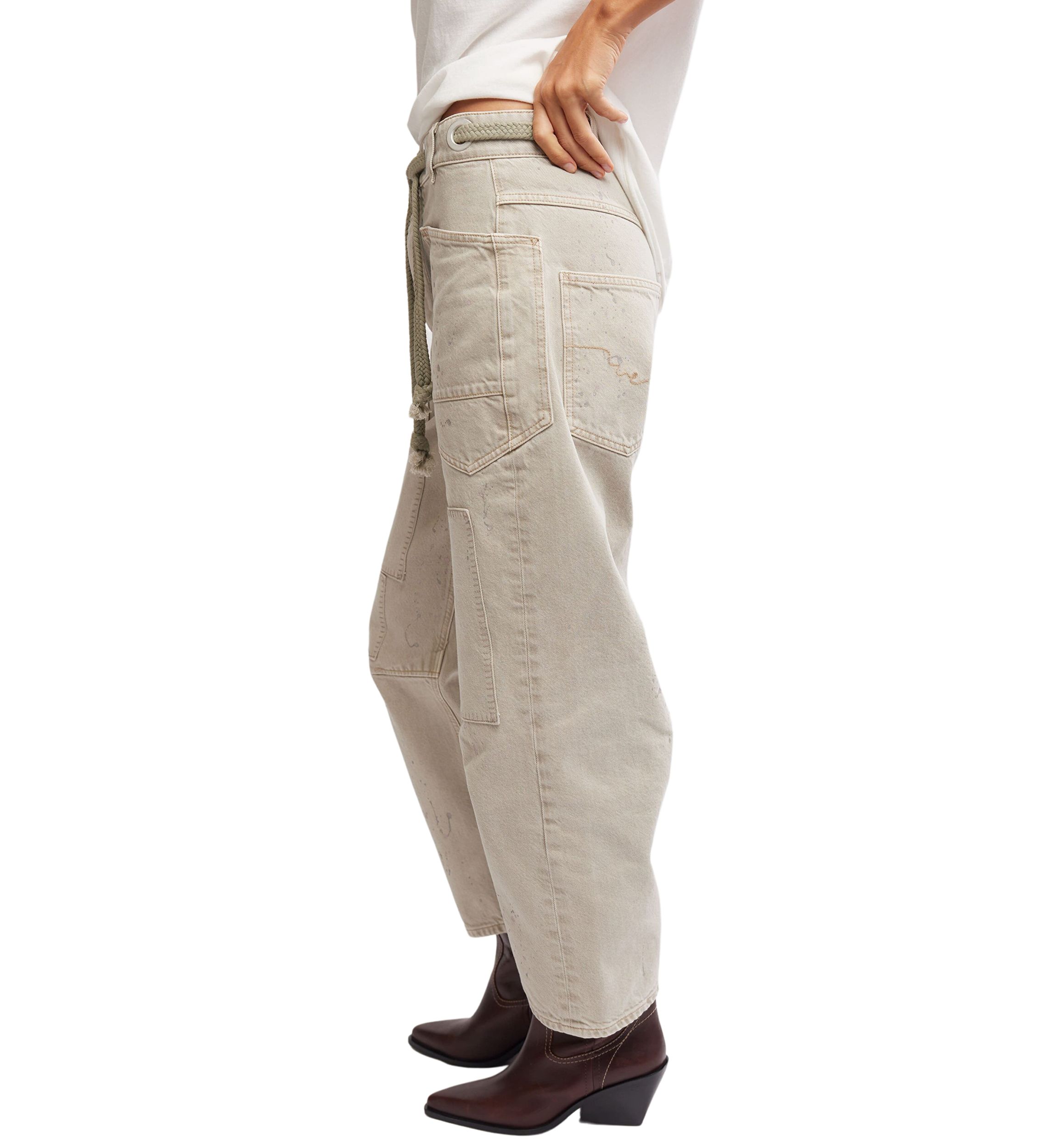 We The Free Moxie  Low-Slung Barrel Jeans
