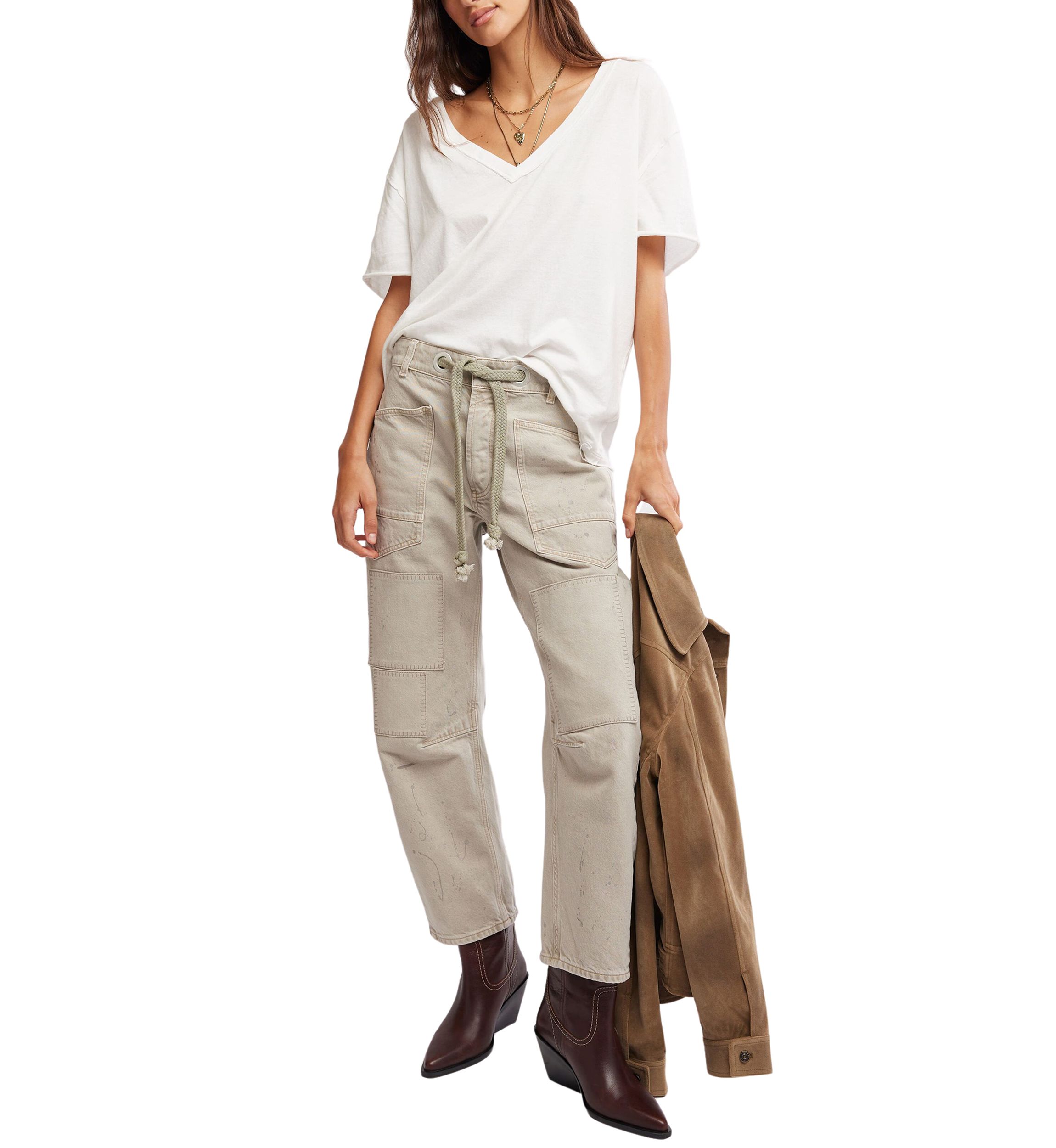 We The Free Moxie  Low-Slung Barrel Jeans