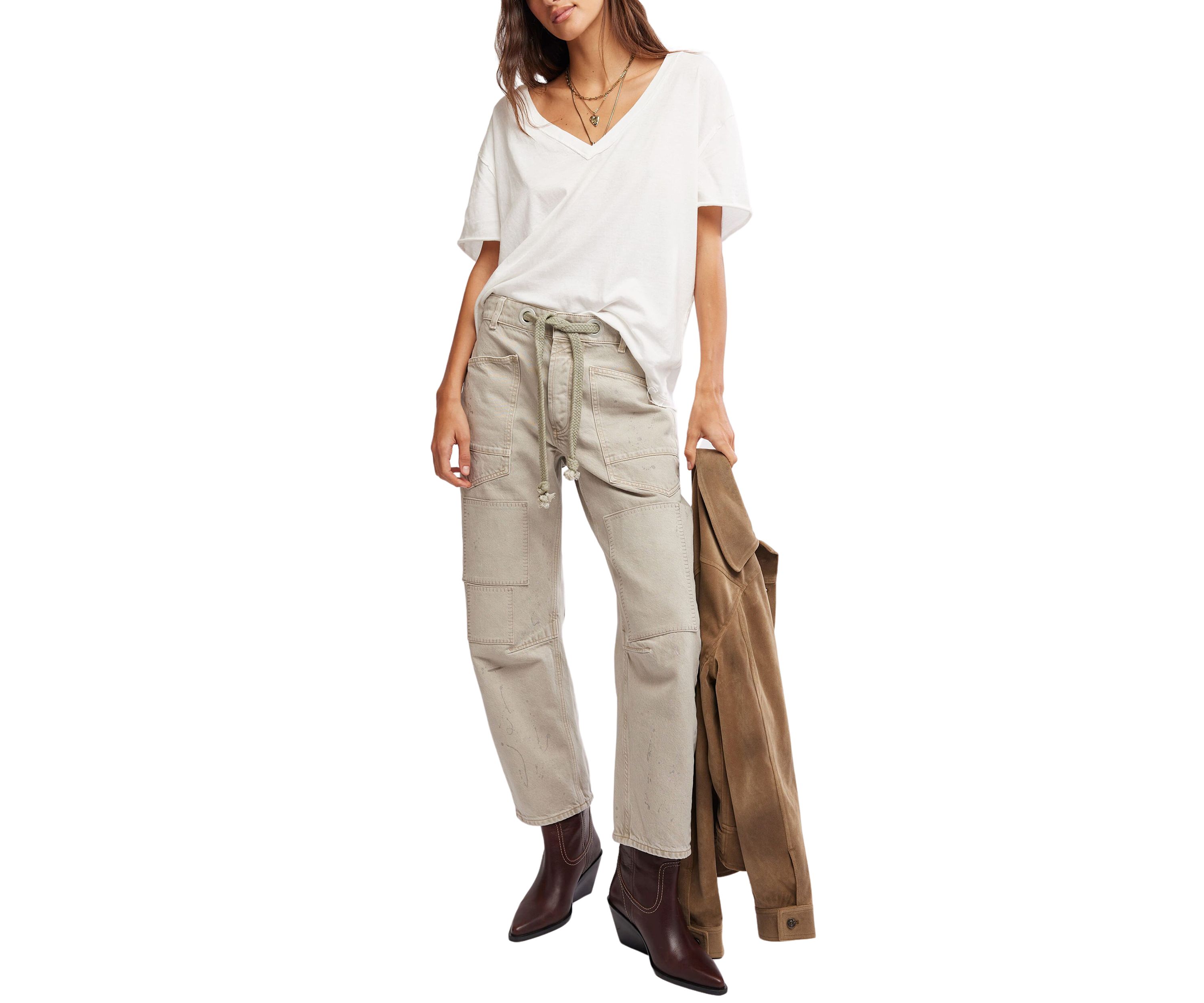 We The Free Moxie  Low-Slung Barrel Jeans