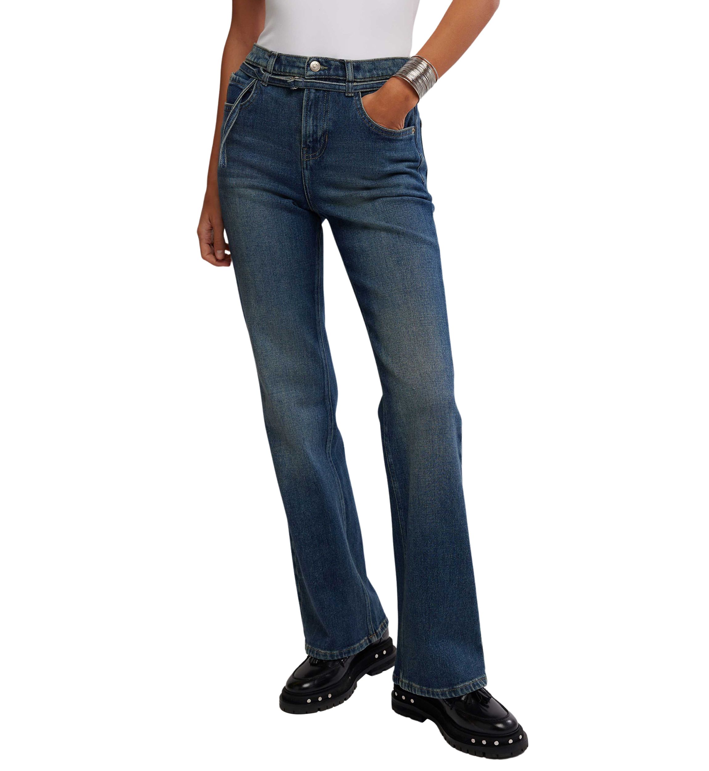 We the Free Sabine Slim A-Line Jeans