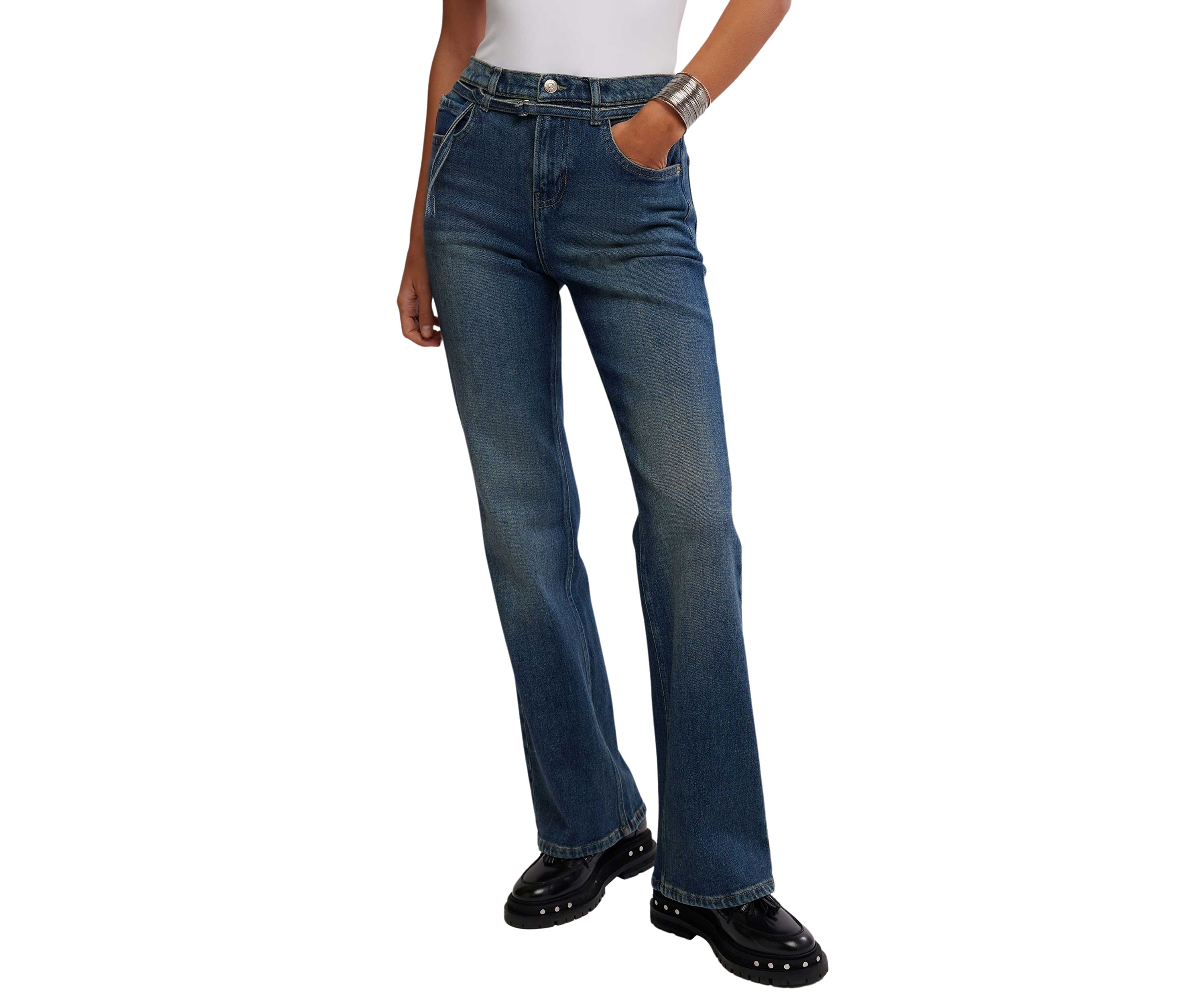 We the Free Sabine Slim A-Line Jeans