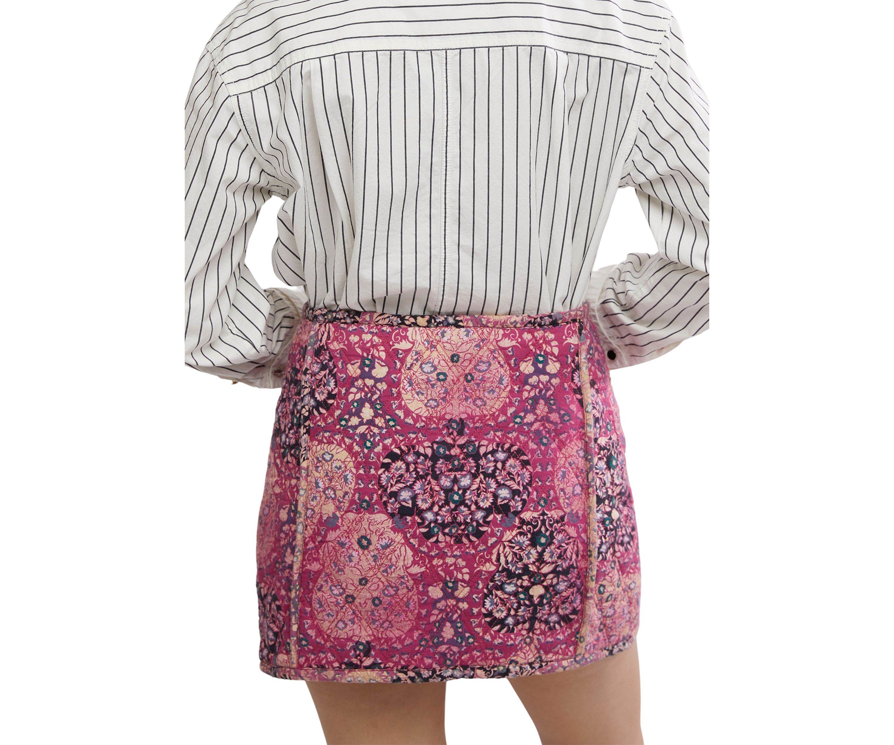 Darla Quilted Mini Skirt