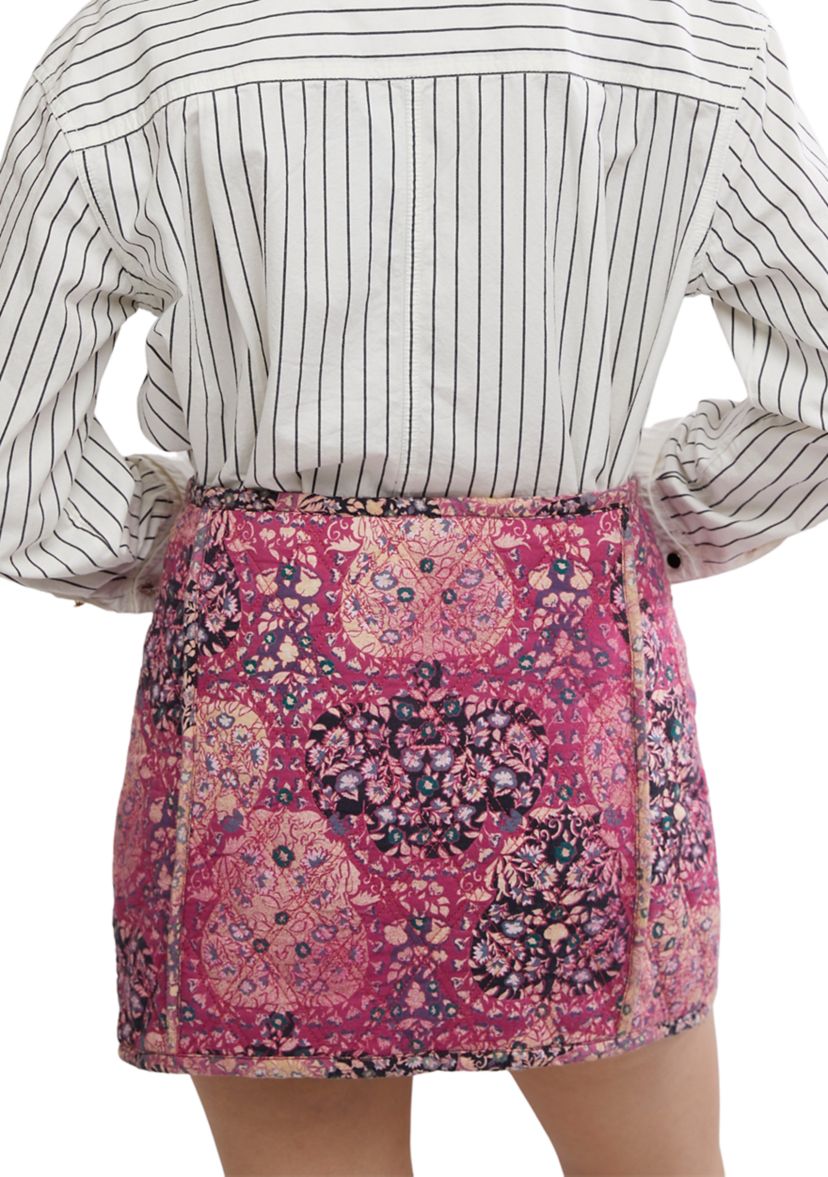 Darla Quilted Mini Skirt
