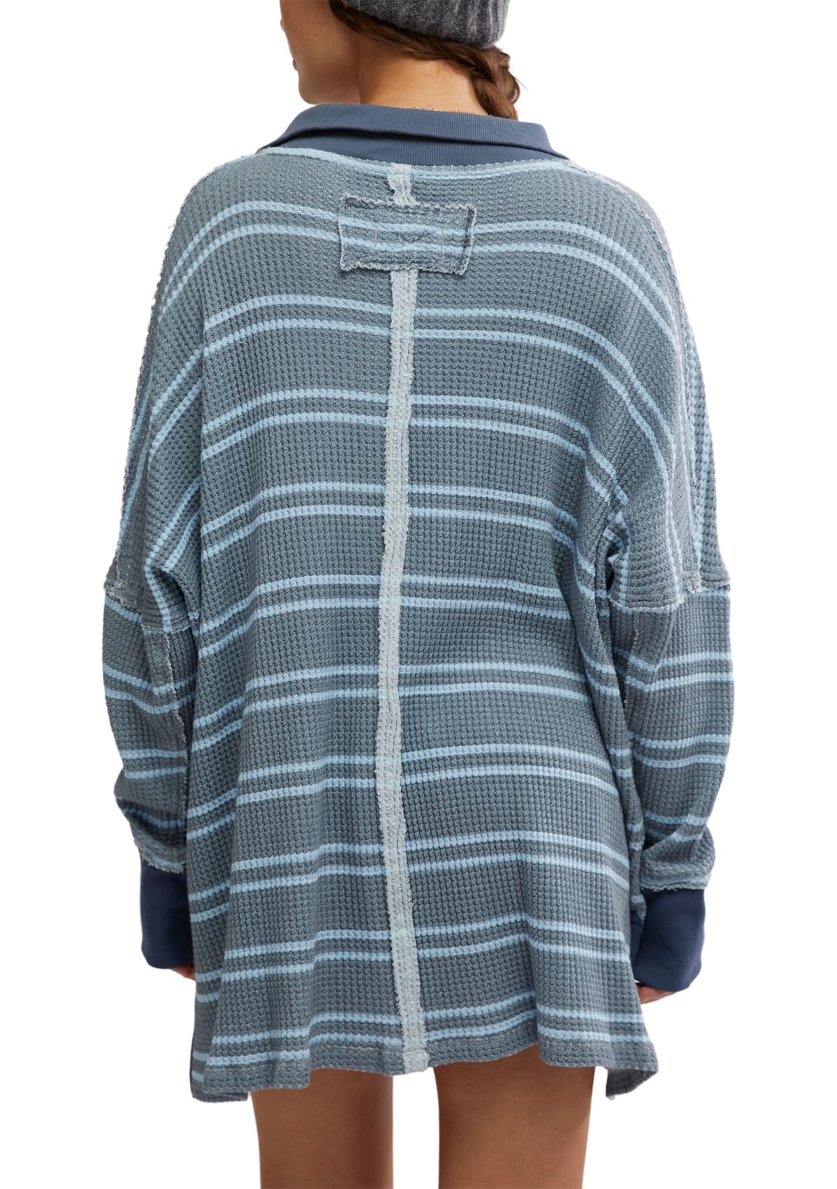 We The Free Striped Travis Polo
