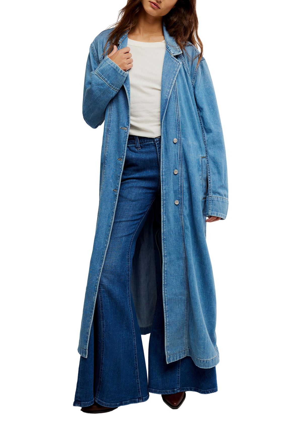 We The Free Monique Indigo Duster