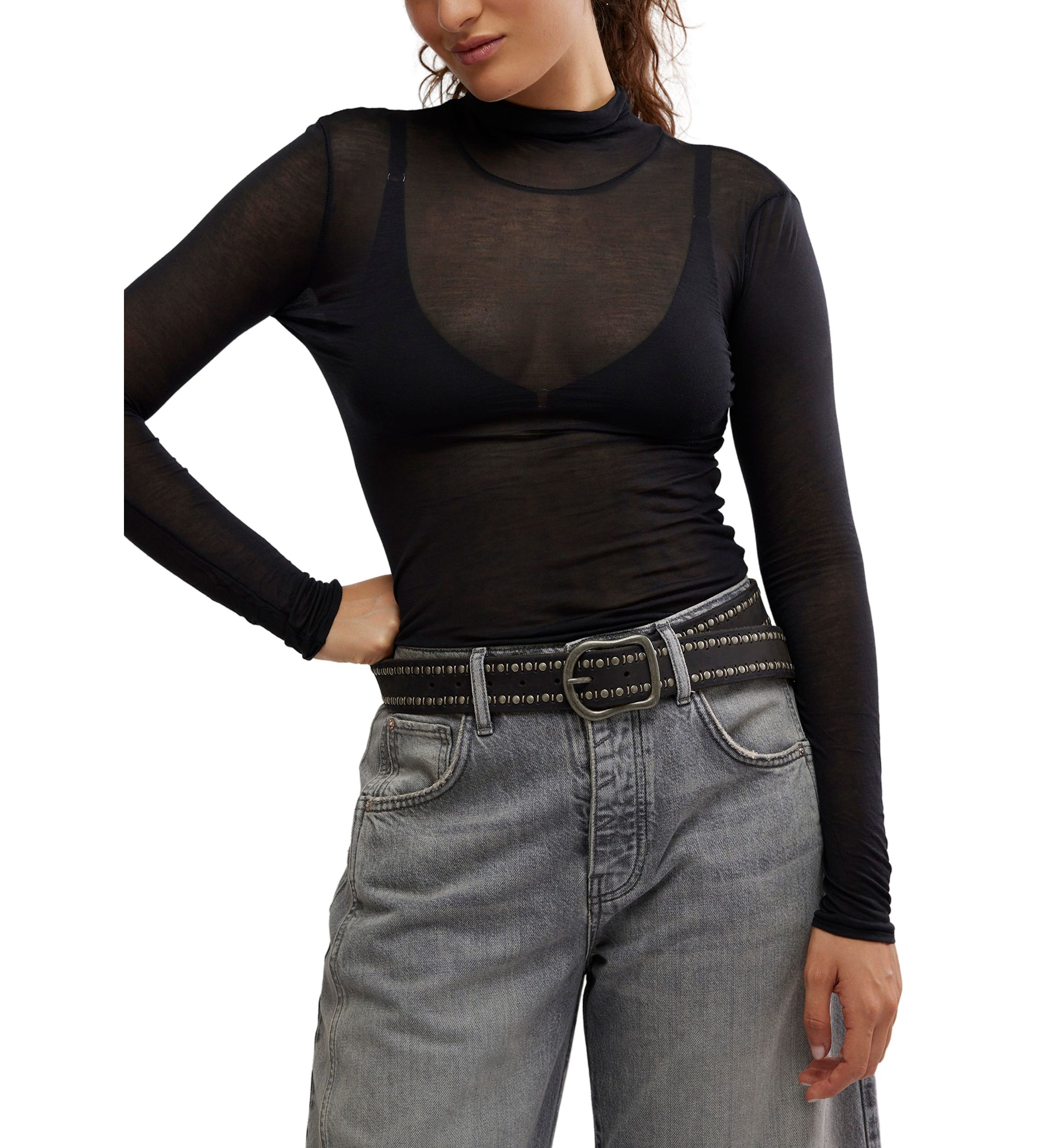 On Air Turtleneck Top