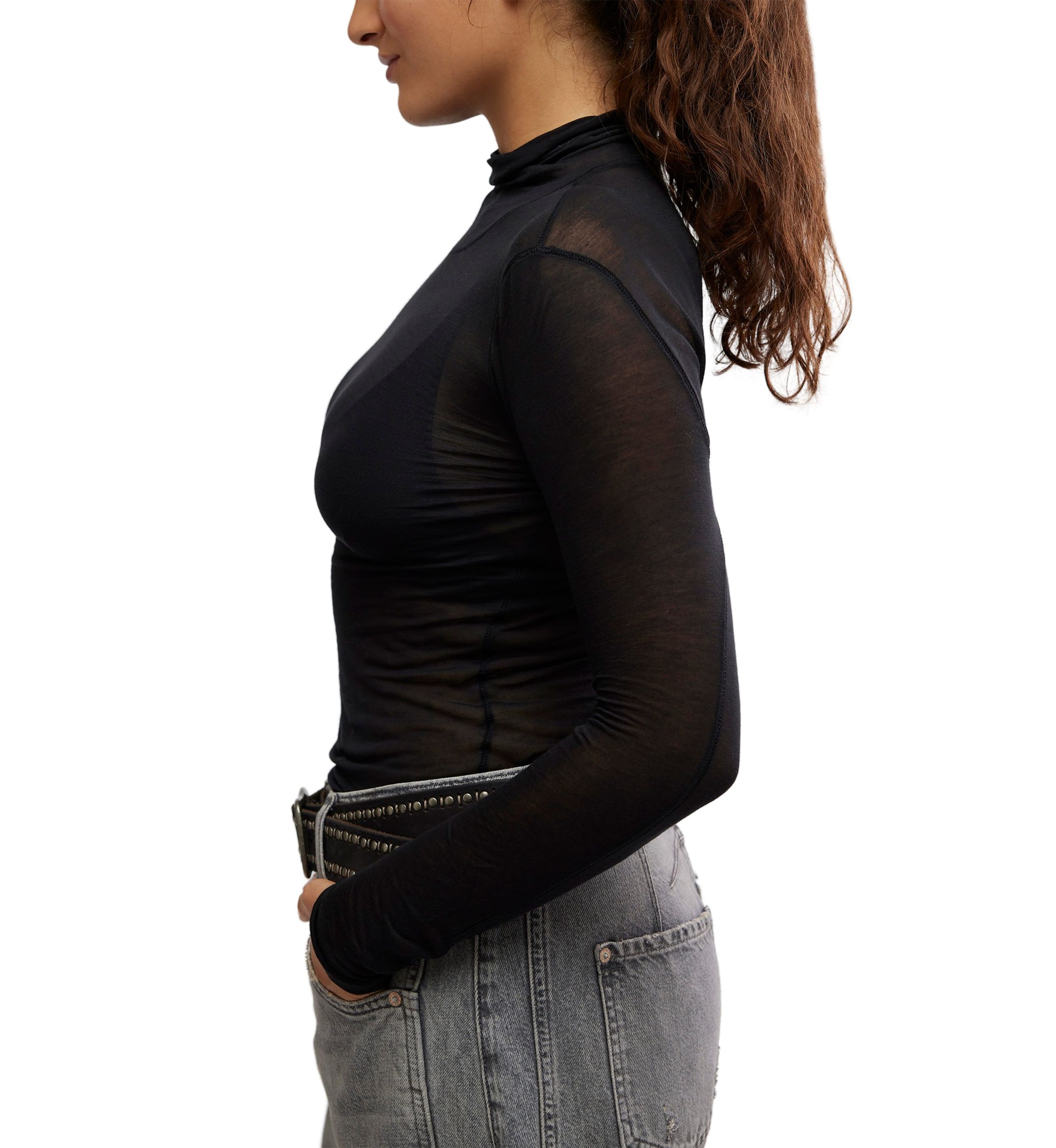 On Air Turtleneck Top