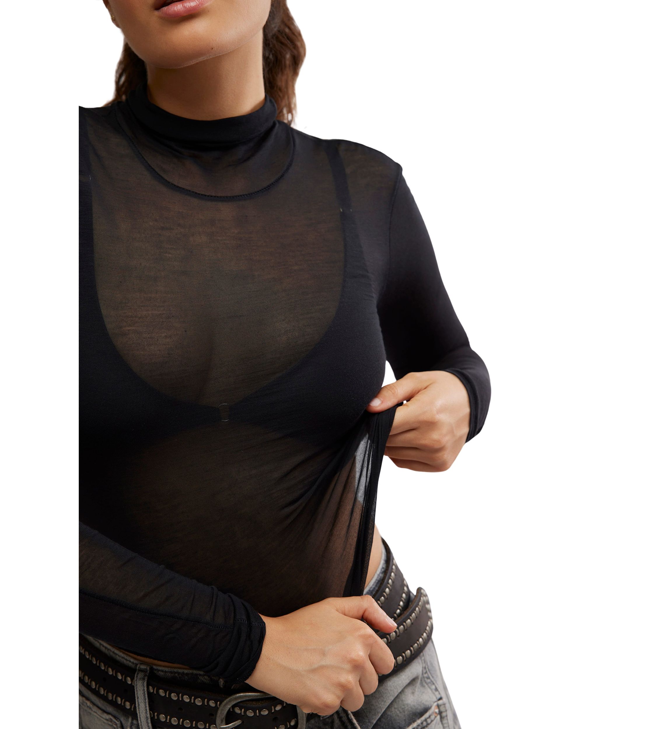 On Air Turtleneck Top
