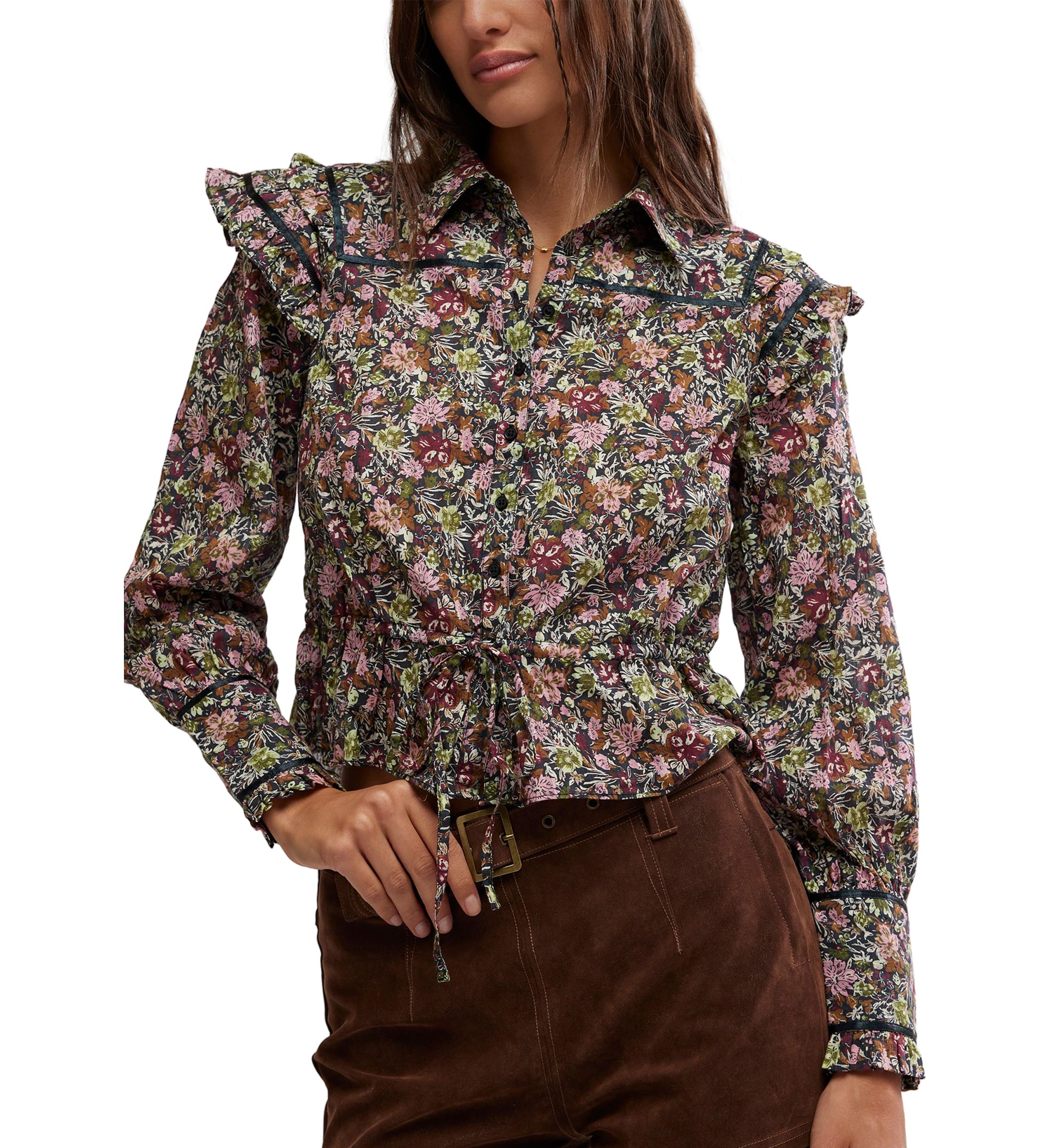 Printed Daybreak Blouse