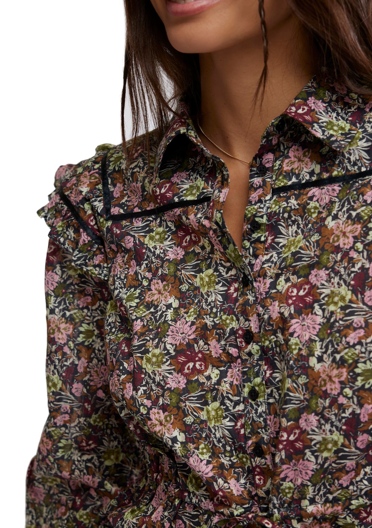 Printed Daybreak Blouse