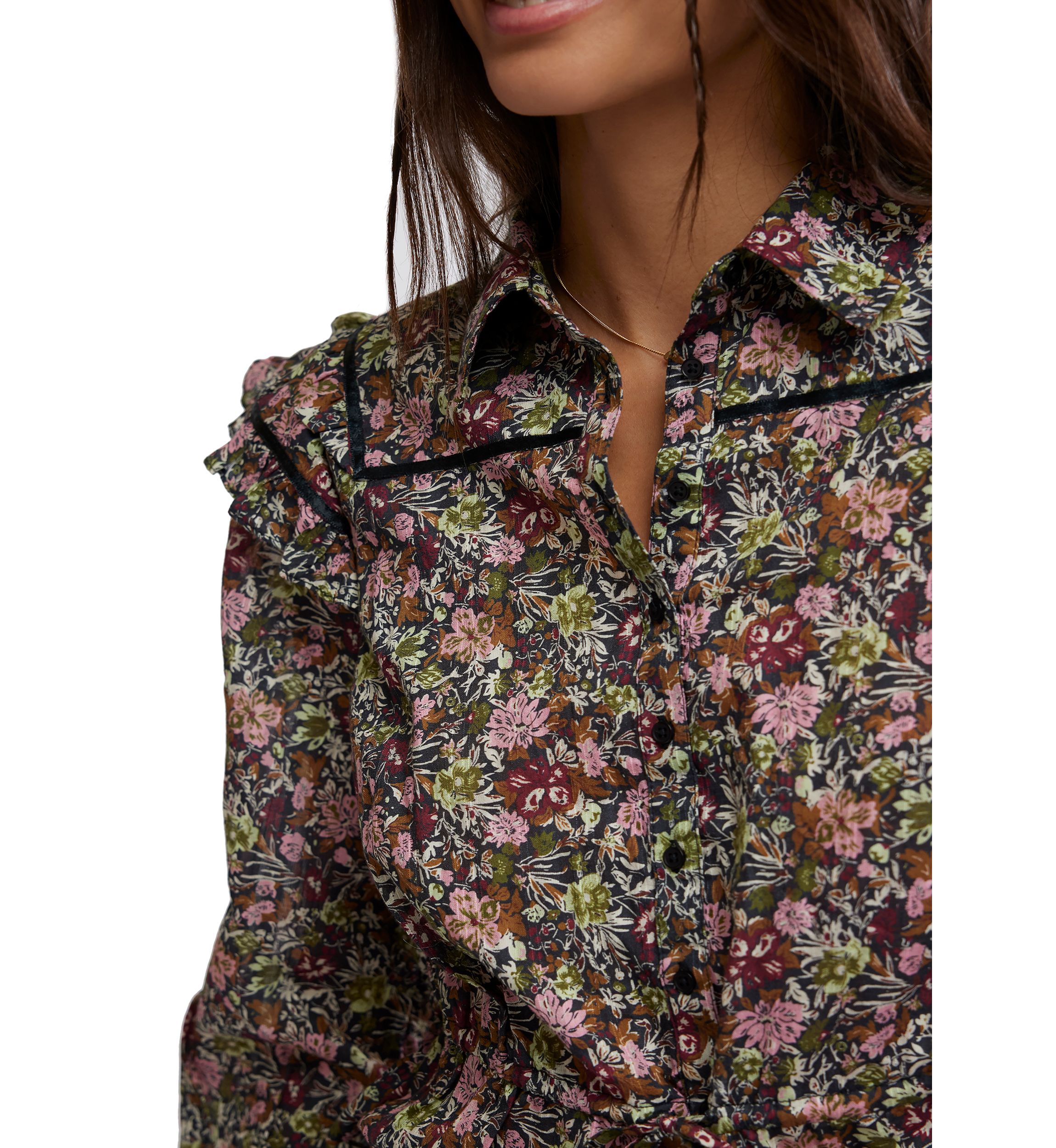 Printed Daybreak Blouse