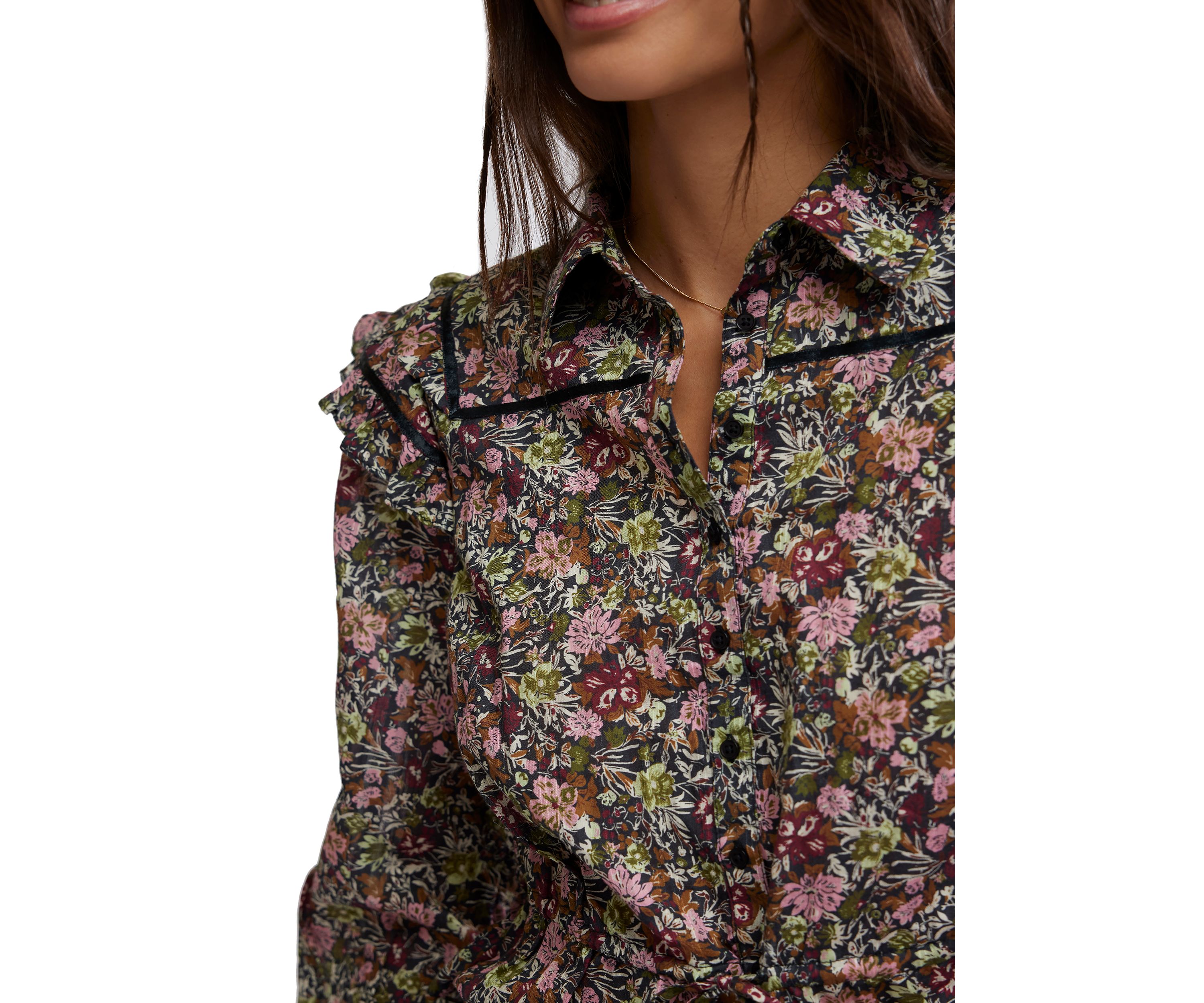 Printed Daybreak Blouse