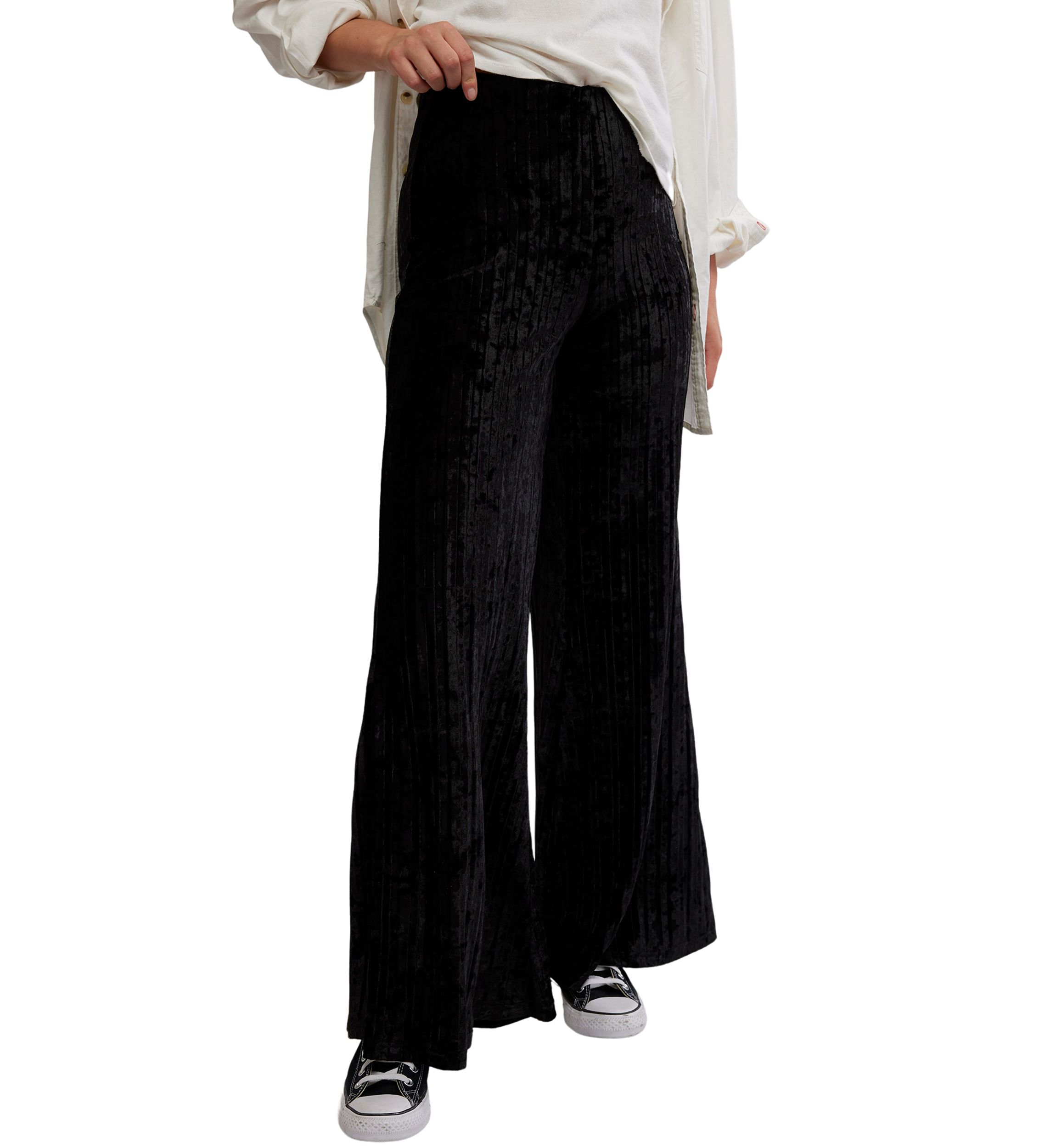 Star Sign Velvet Pants