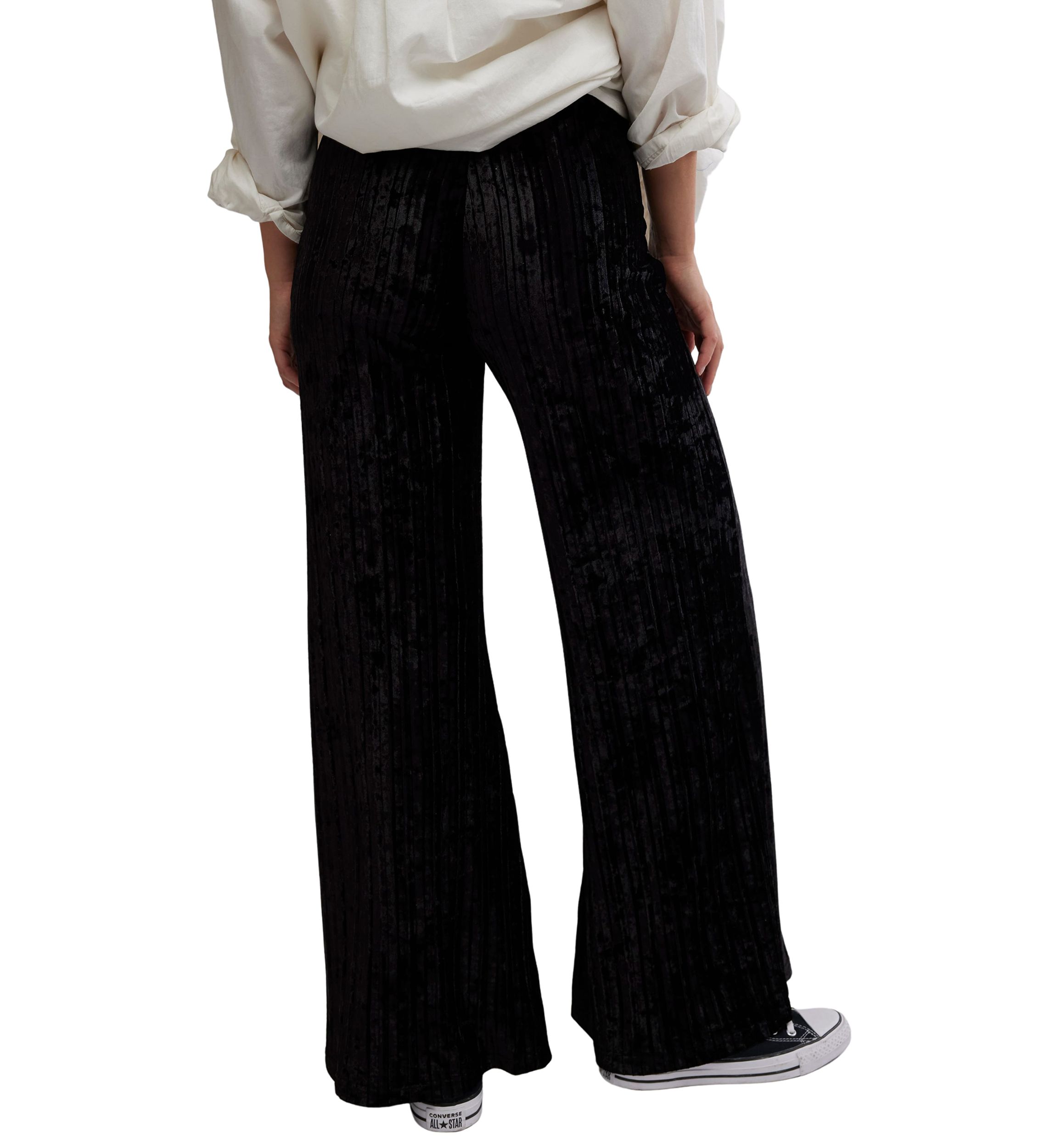 Star Sign Velvet Pants