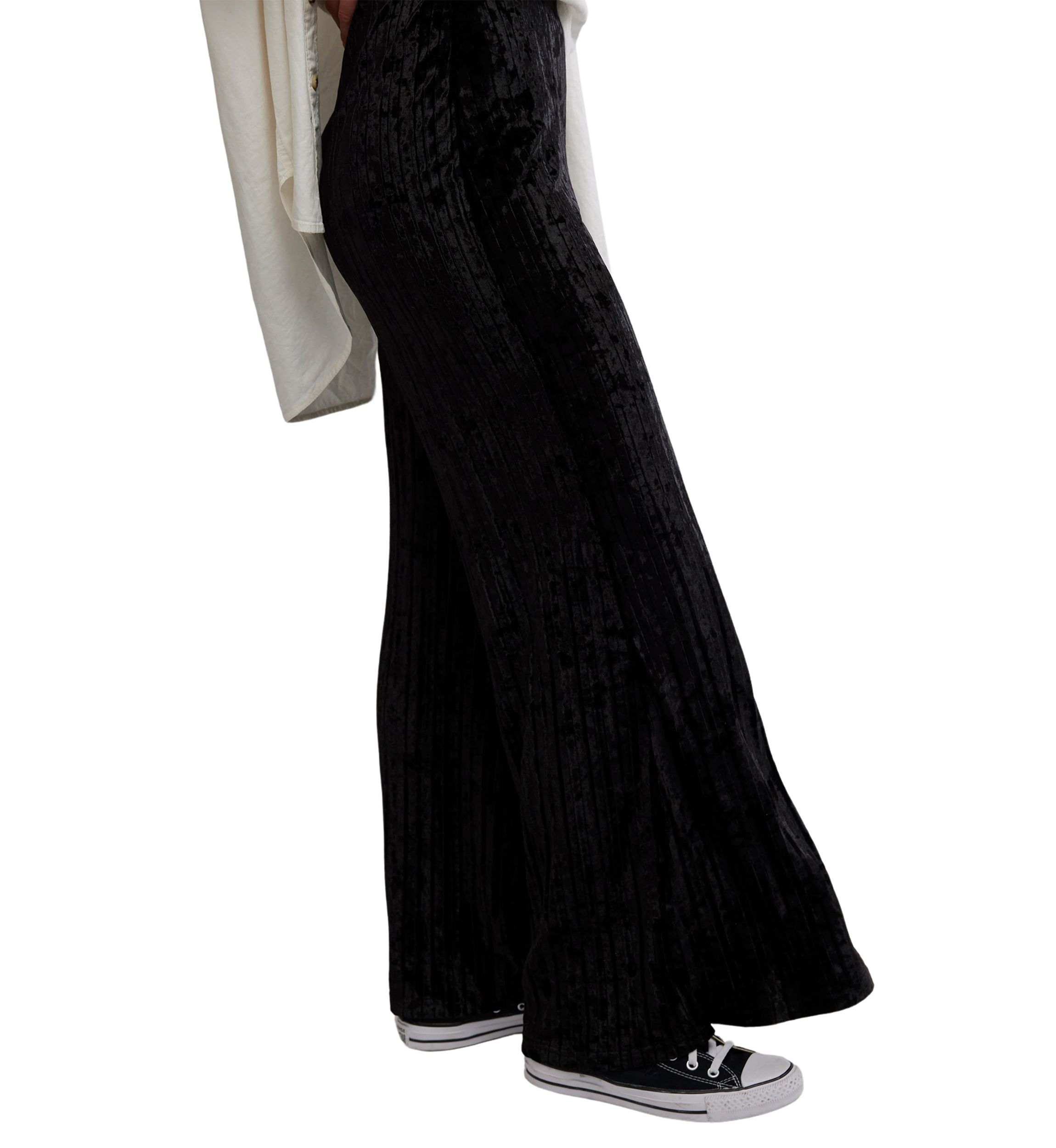 Star Sign Velvet Pants