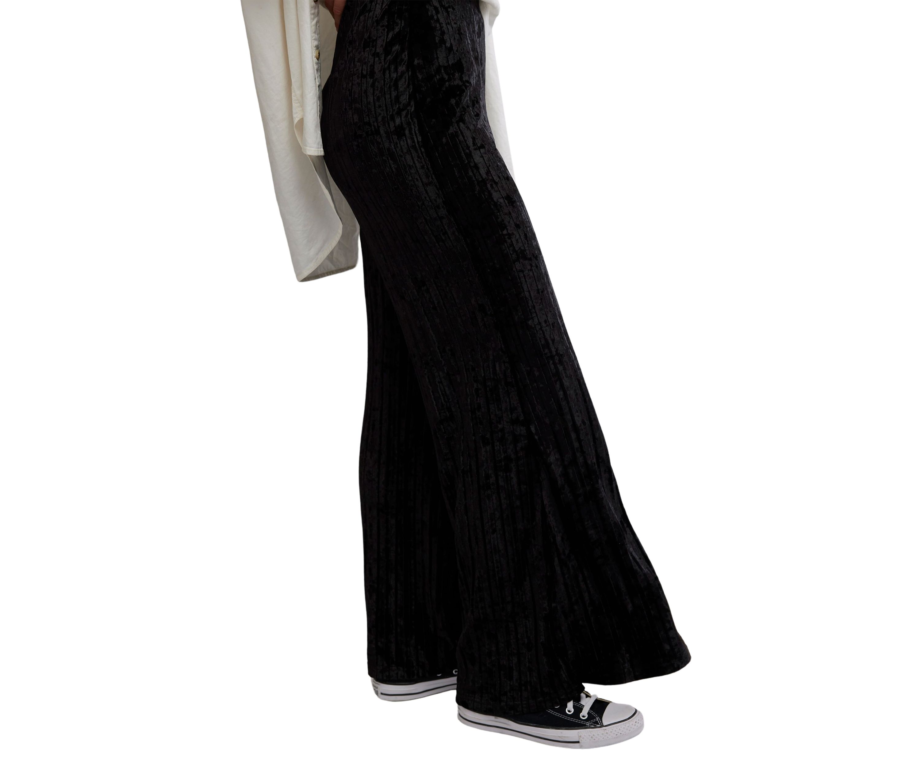 Star Sign Velvet Pants