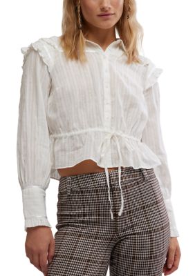 Free People Women's Daybreak Solid Blouse