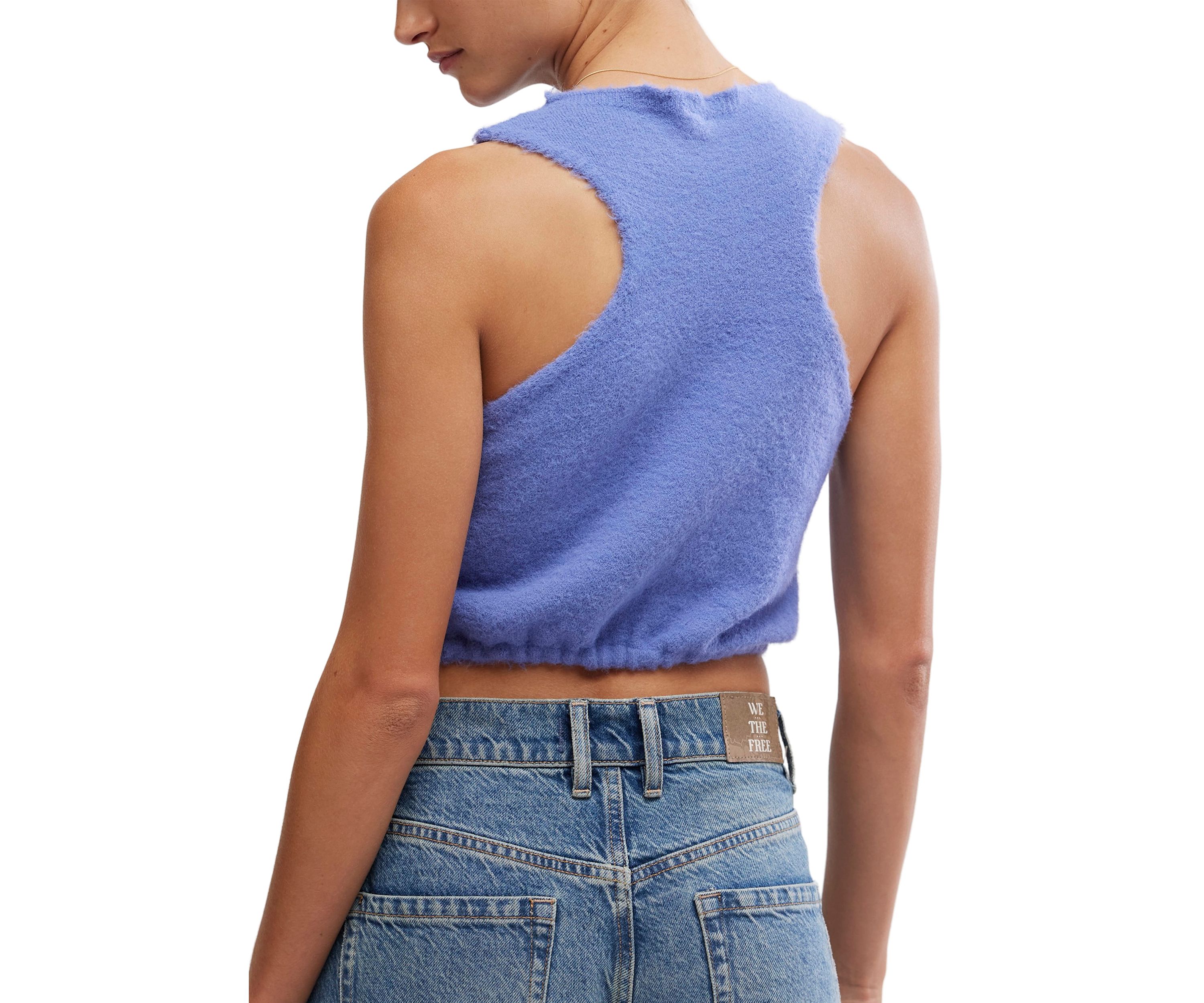 Warm Fluff Crop Top