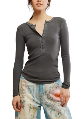 Free People Women's We The Free Jamie Henley, Black, Small