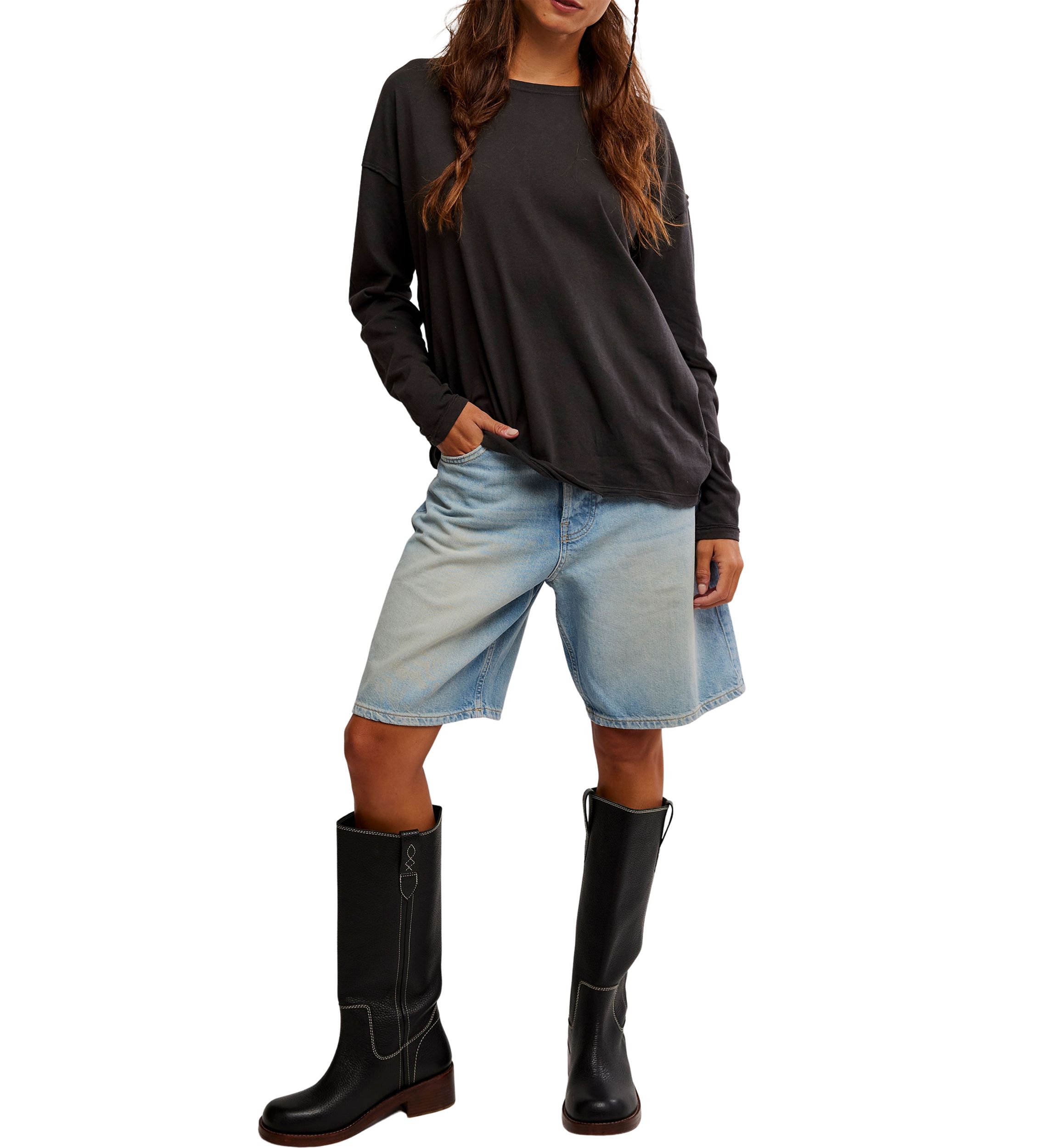 We The Free Nina Long-Sleeve Tee