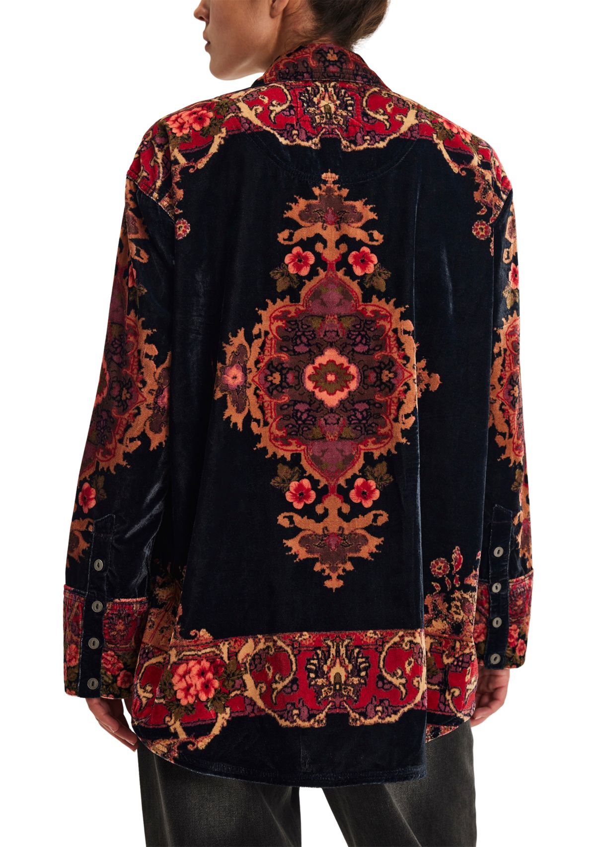 We The Free One Night Velvet Top