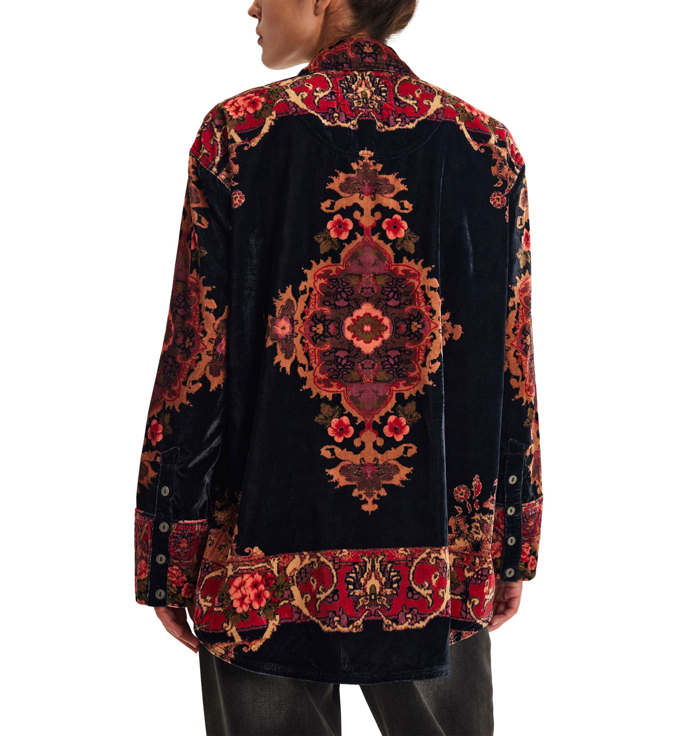 We The Free One Night Velvet Top