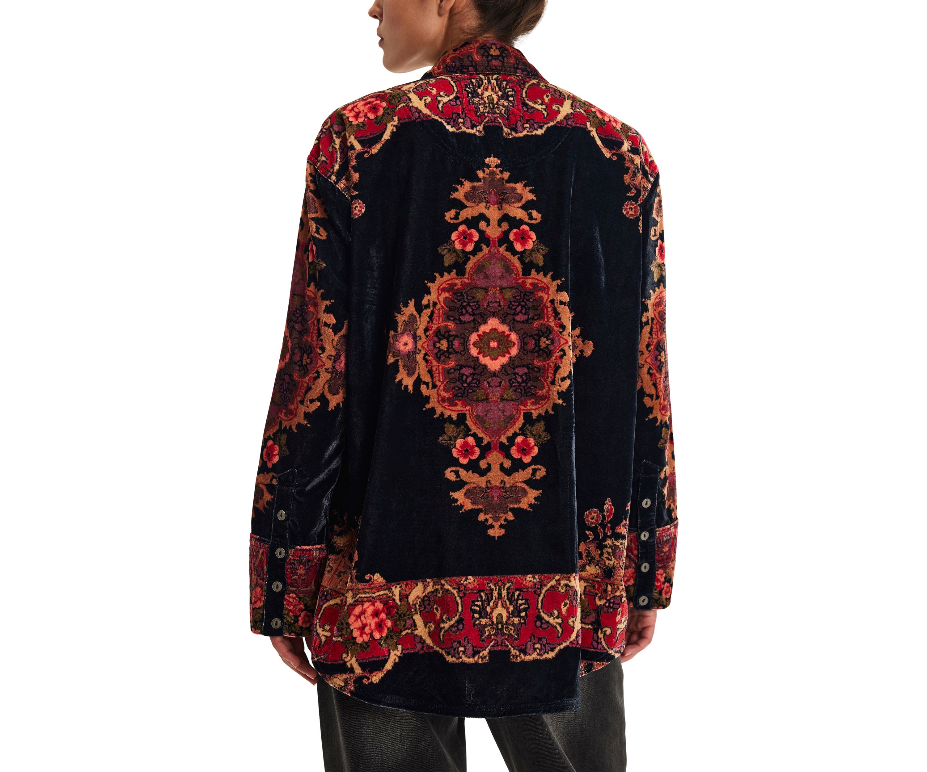We The Free One Night Velvet Top