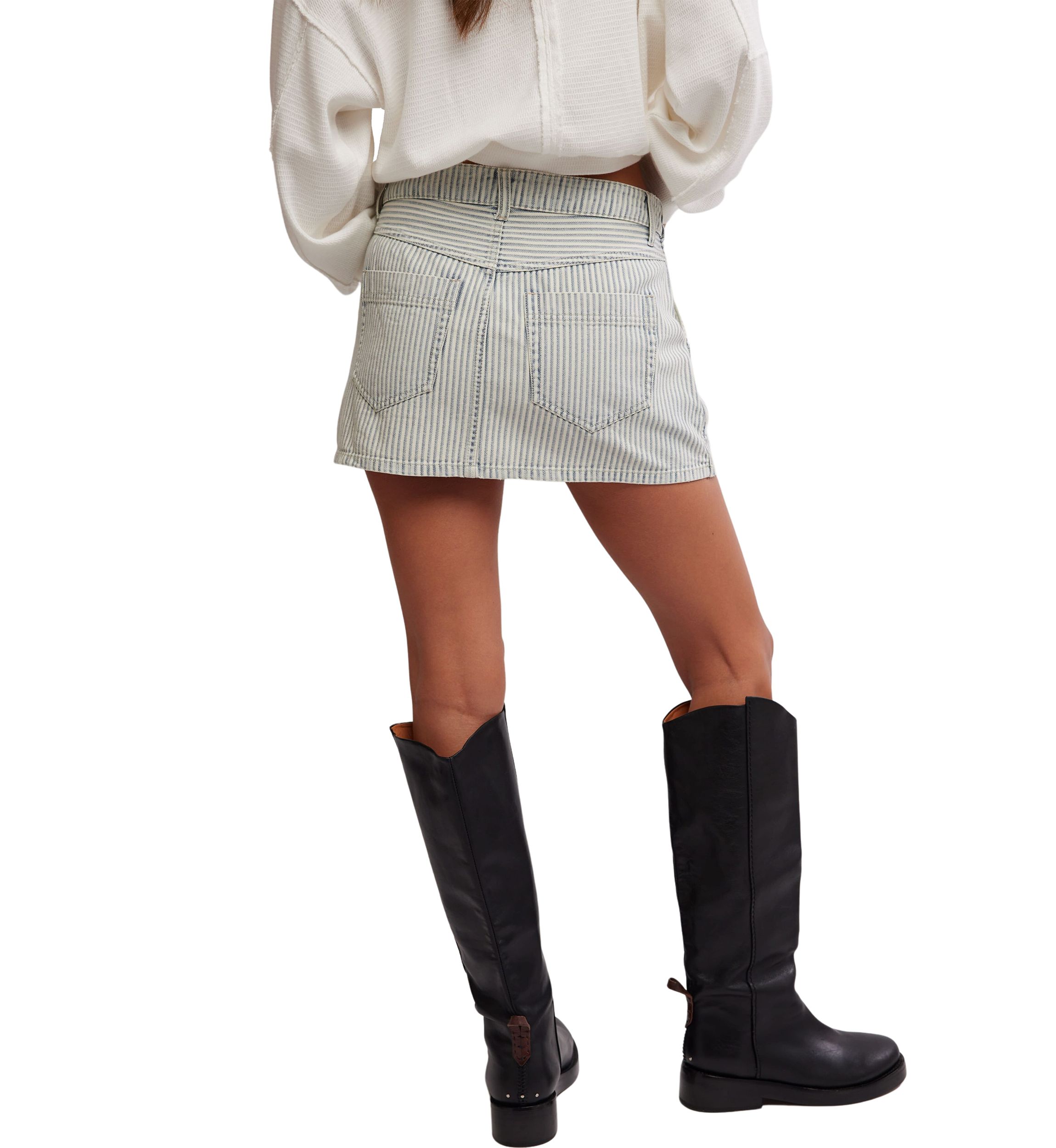We the Free Wynne Railroad Skirt