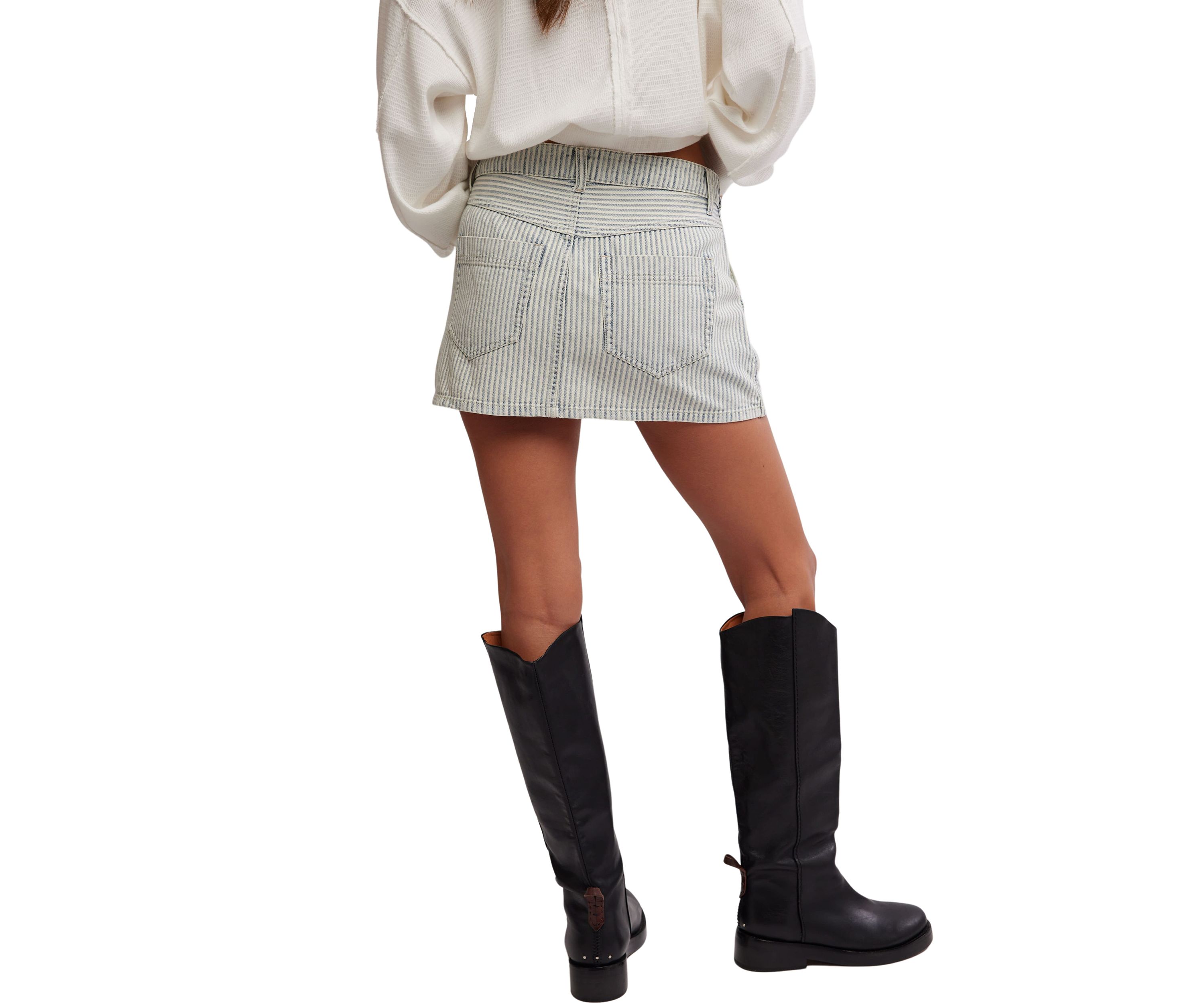 We the Free Wynne Railroad Skirt