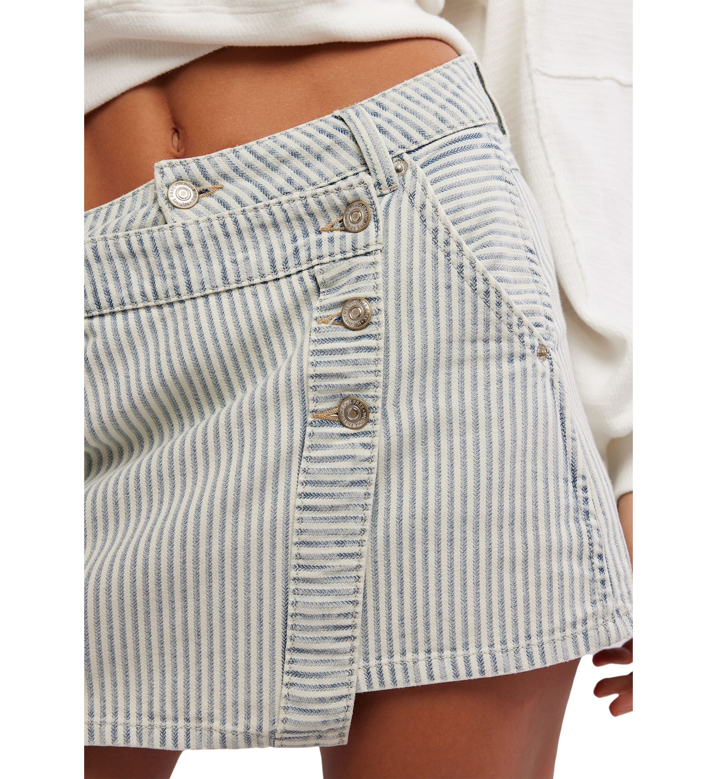 We the Free Wynne Railroad Skirt