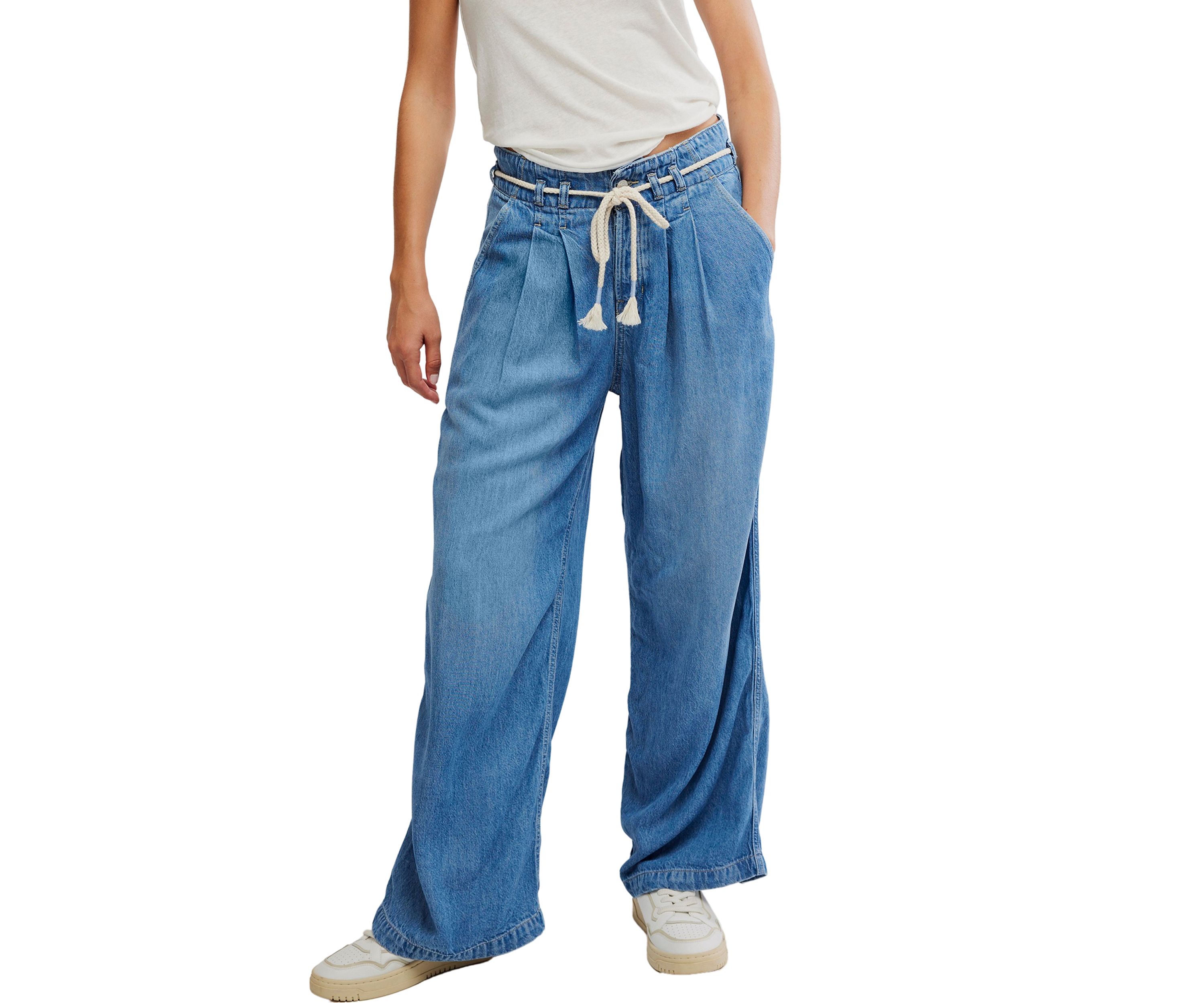 We The Free Dakota Cinched Pull-On Jeans