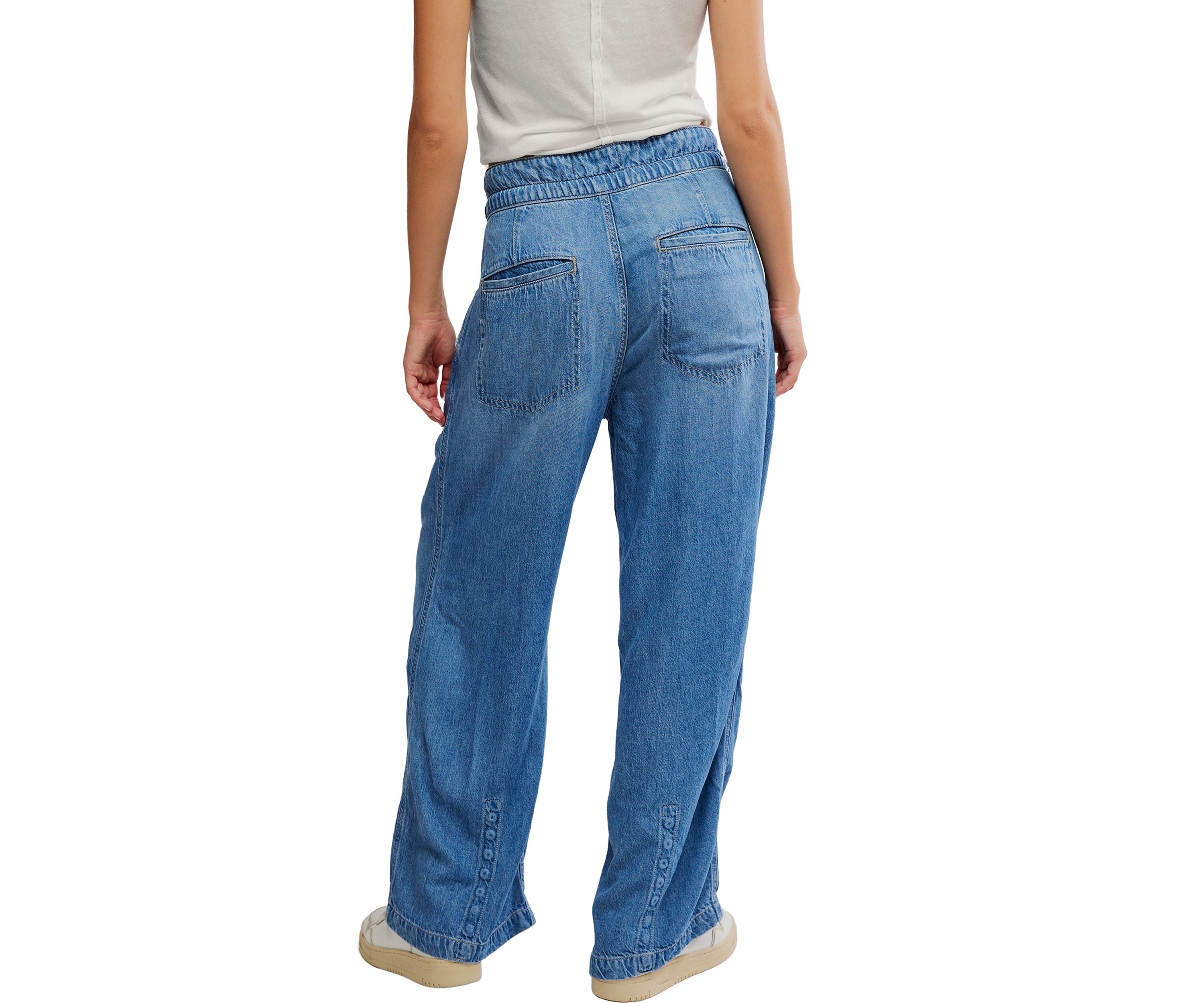 We The Free Dakota Cinched Pull-On Jeans