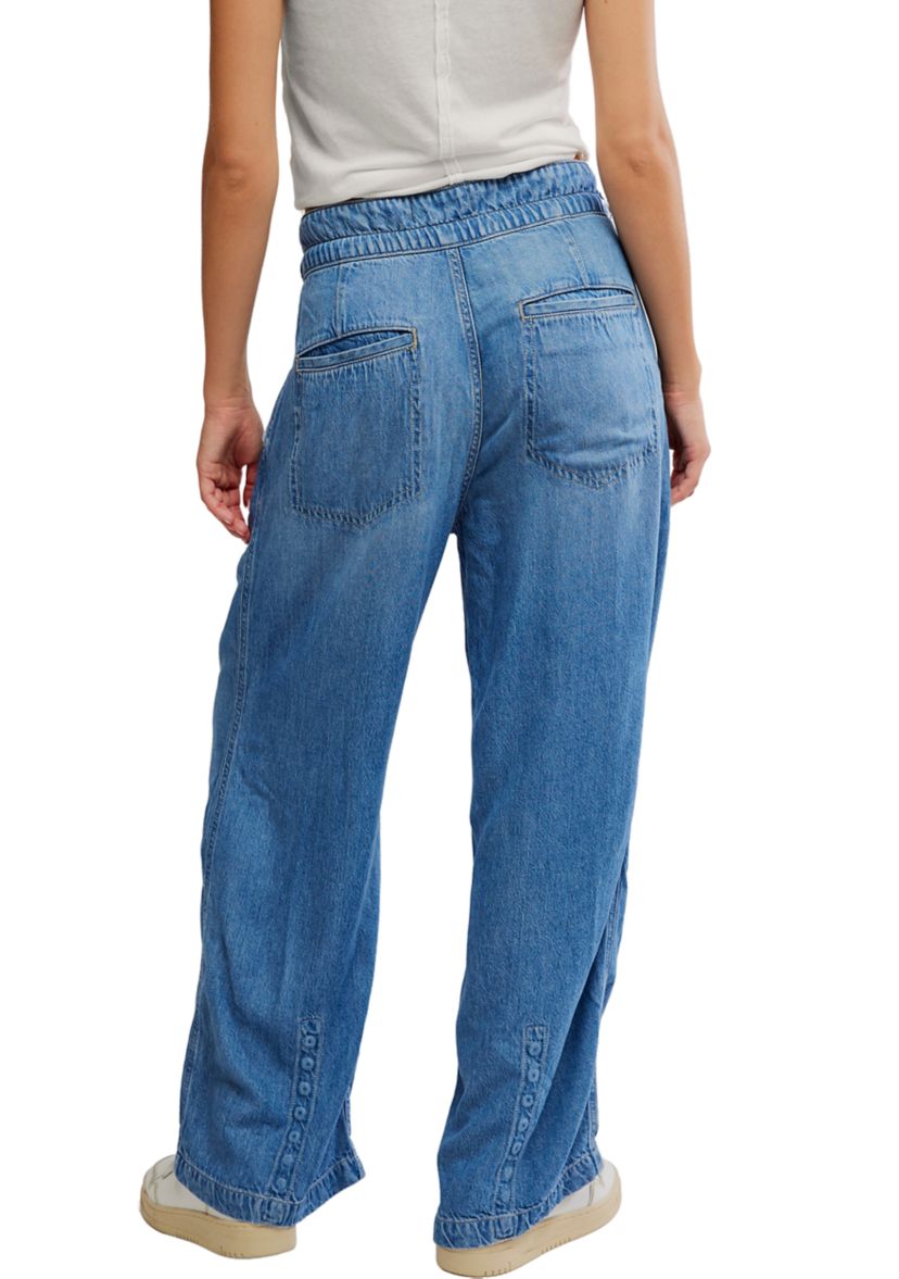 We The Free Dakota Cinched Pull-On Jeans