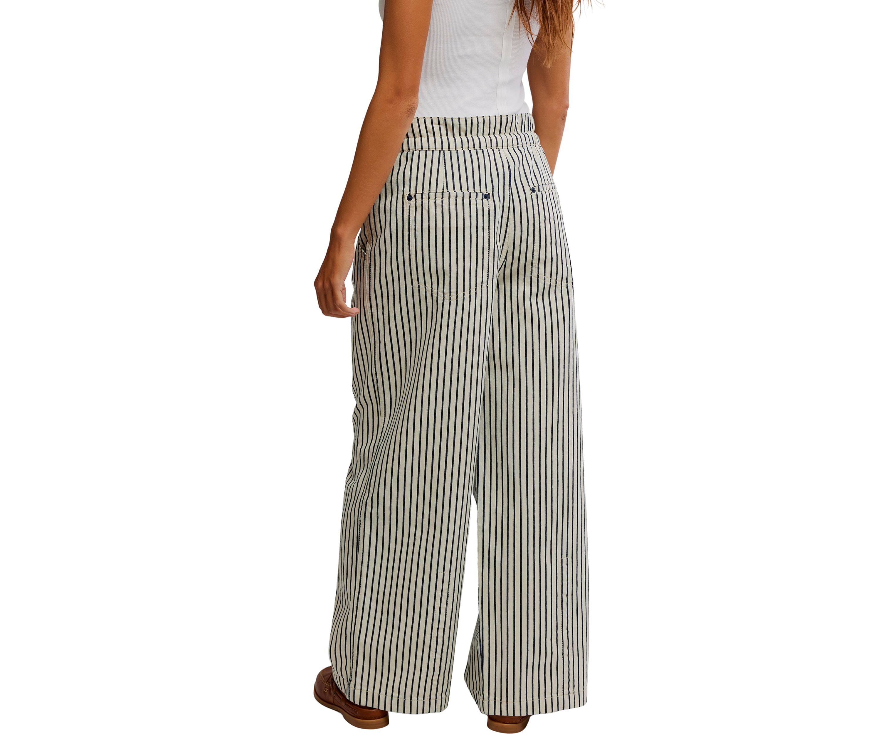 We the Free Dakota Cinched Railroad Pull On Jeans