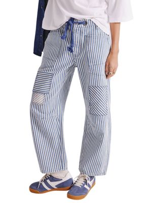 Free People We the Free Moxie Railroad Low Slung Jeans | belk
