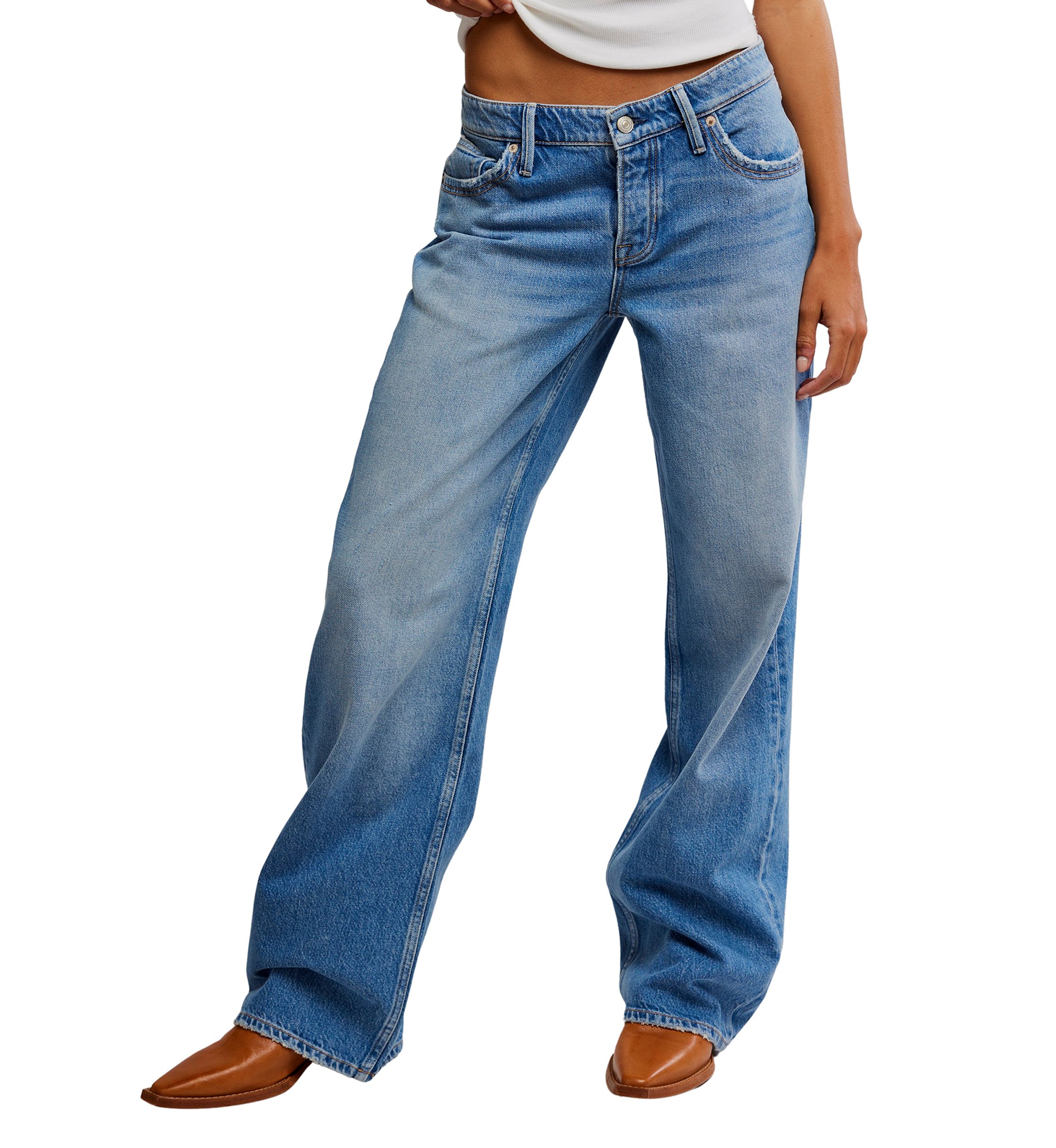 We The Free Tennessee Low-Rise Boyfriend Jeans