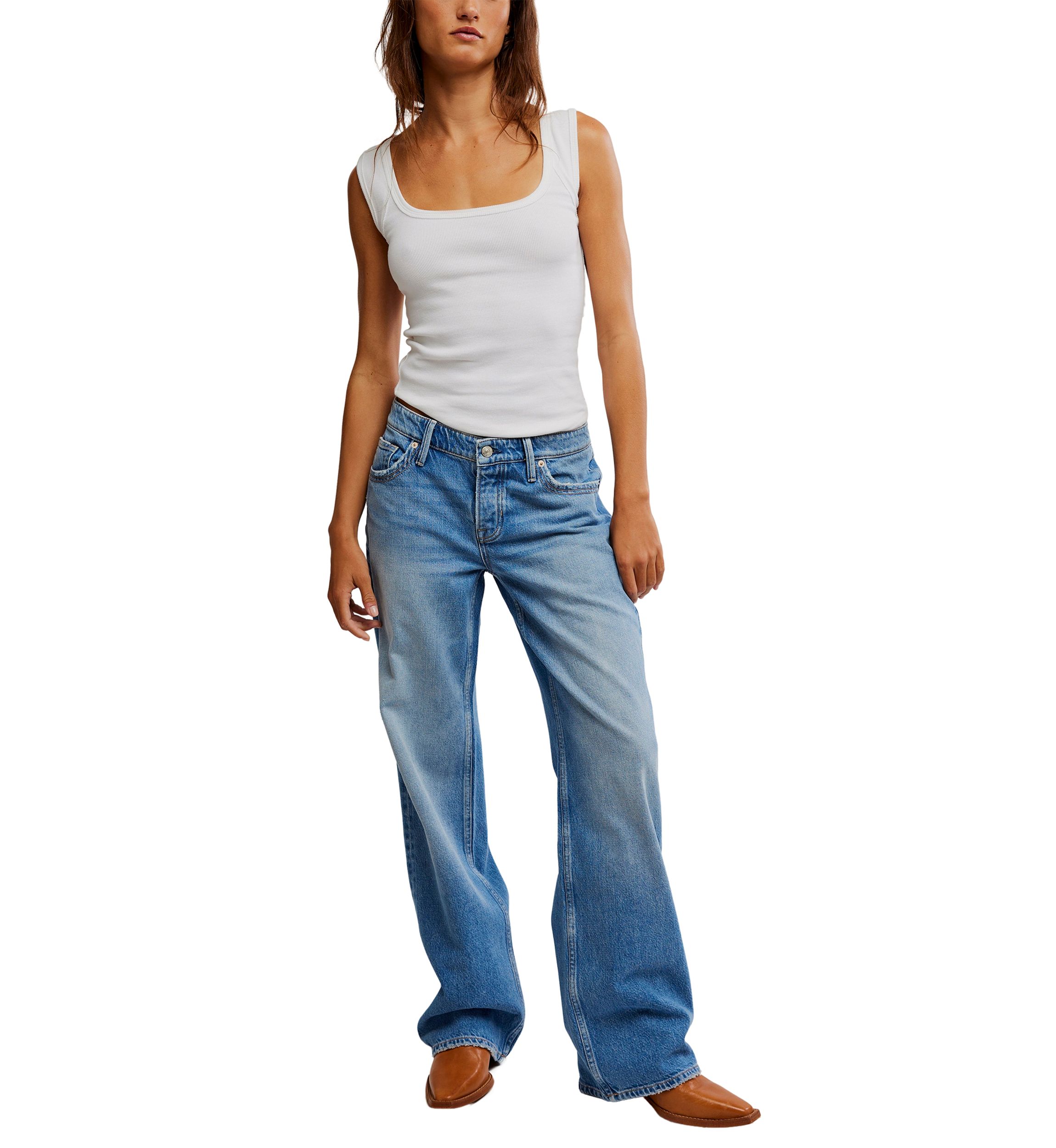 We The Free Tennessee Low-Rise Boyfriend Jeans