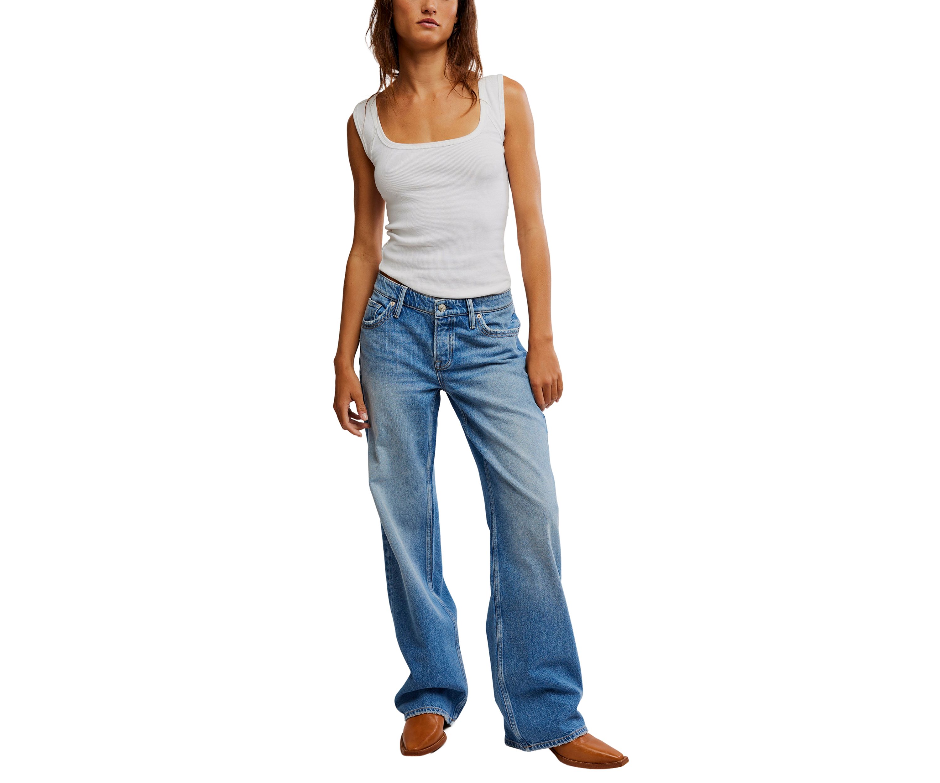 We The Free Tennessee Low-Rise Boyfriend Jeans