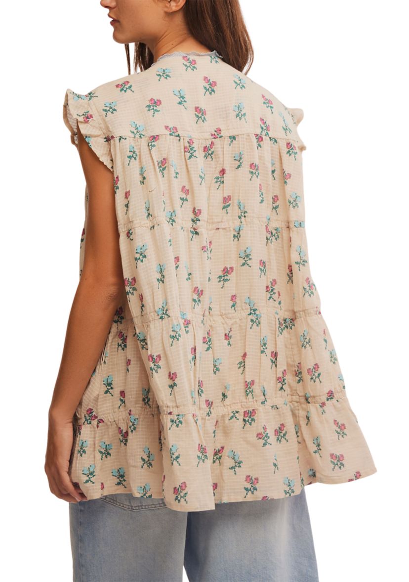 Sundown Print Tunic Dress
